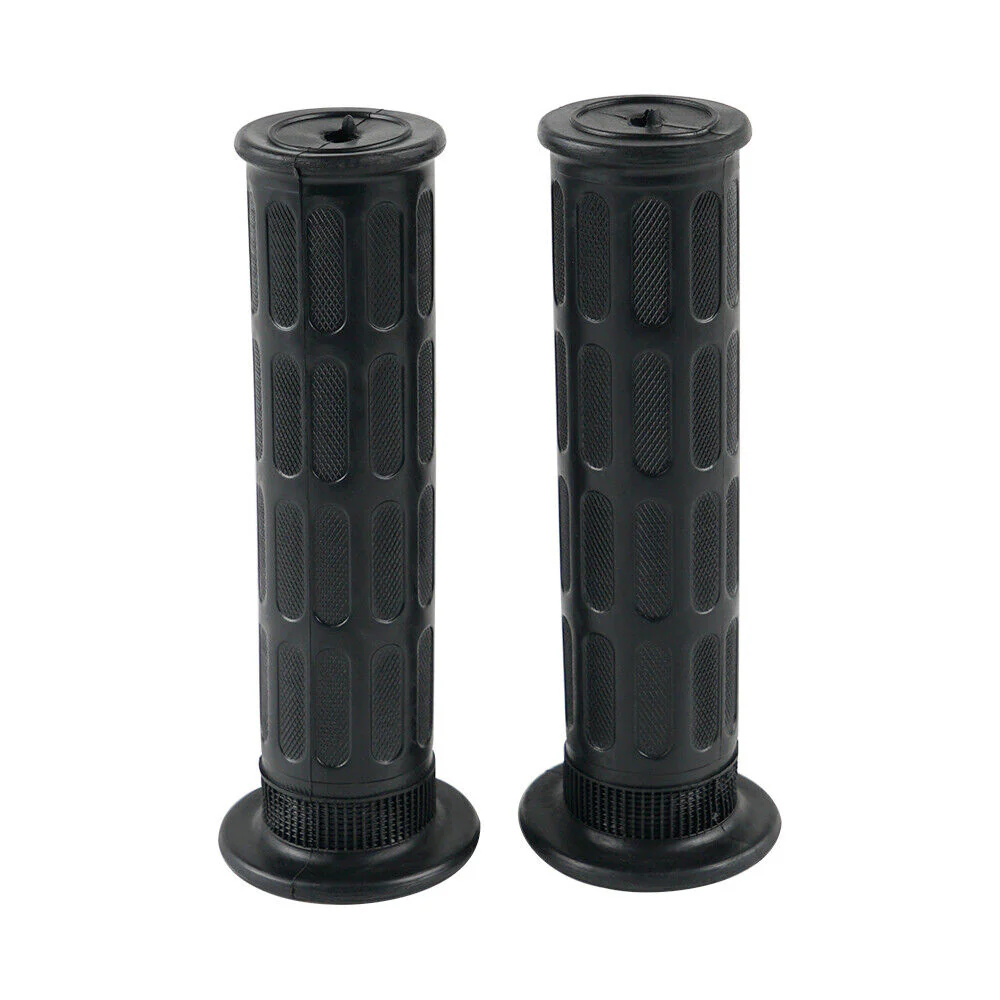 1 Pair 7/8" Handlebar Grips For Honda Kawasaki Suzuki - Image 2