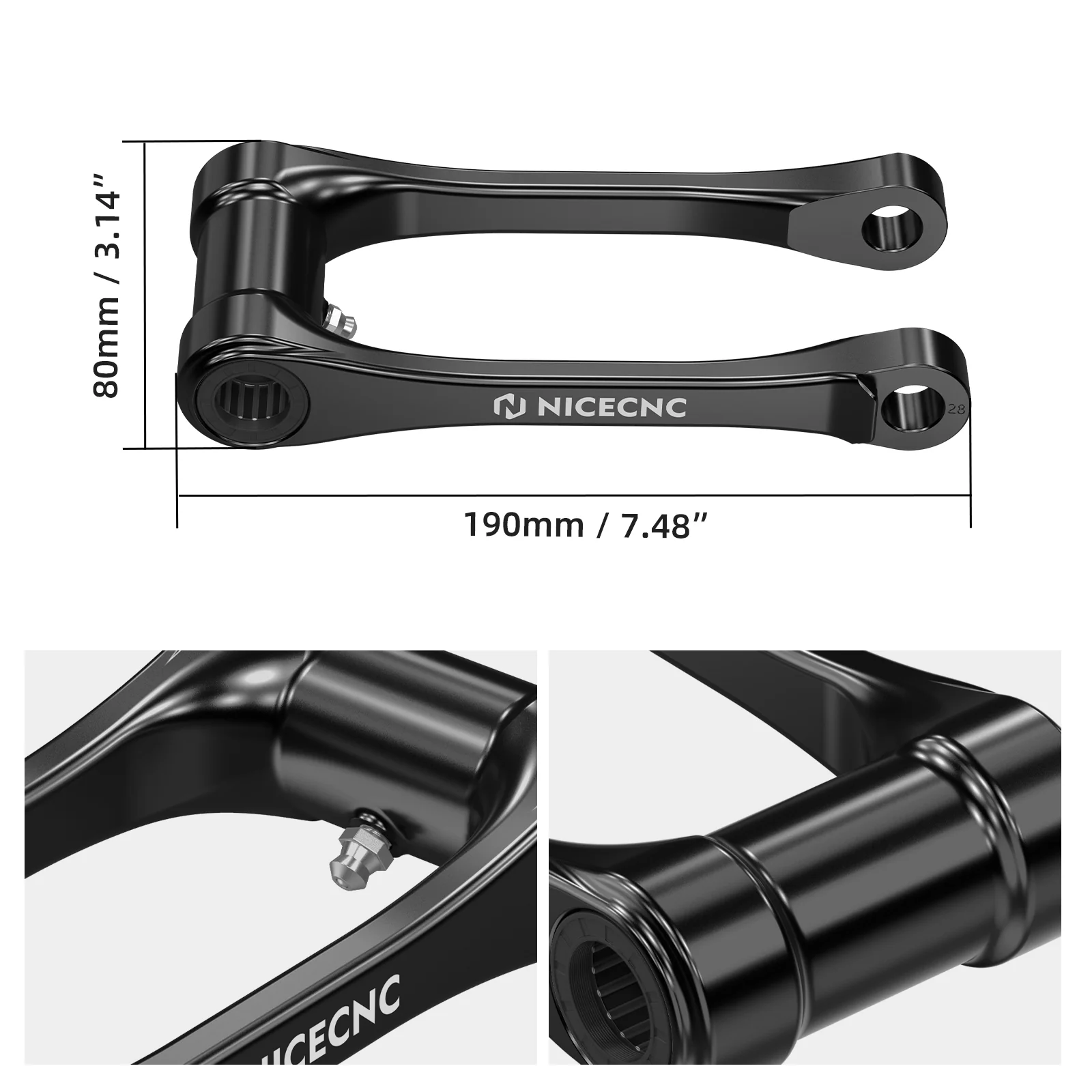 1″ Rear Lowering Link For Husqvarna TE 150 FE 250 TX 300 FX 350 450 2025 - Image 13
