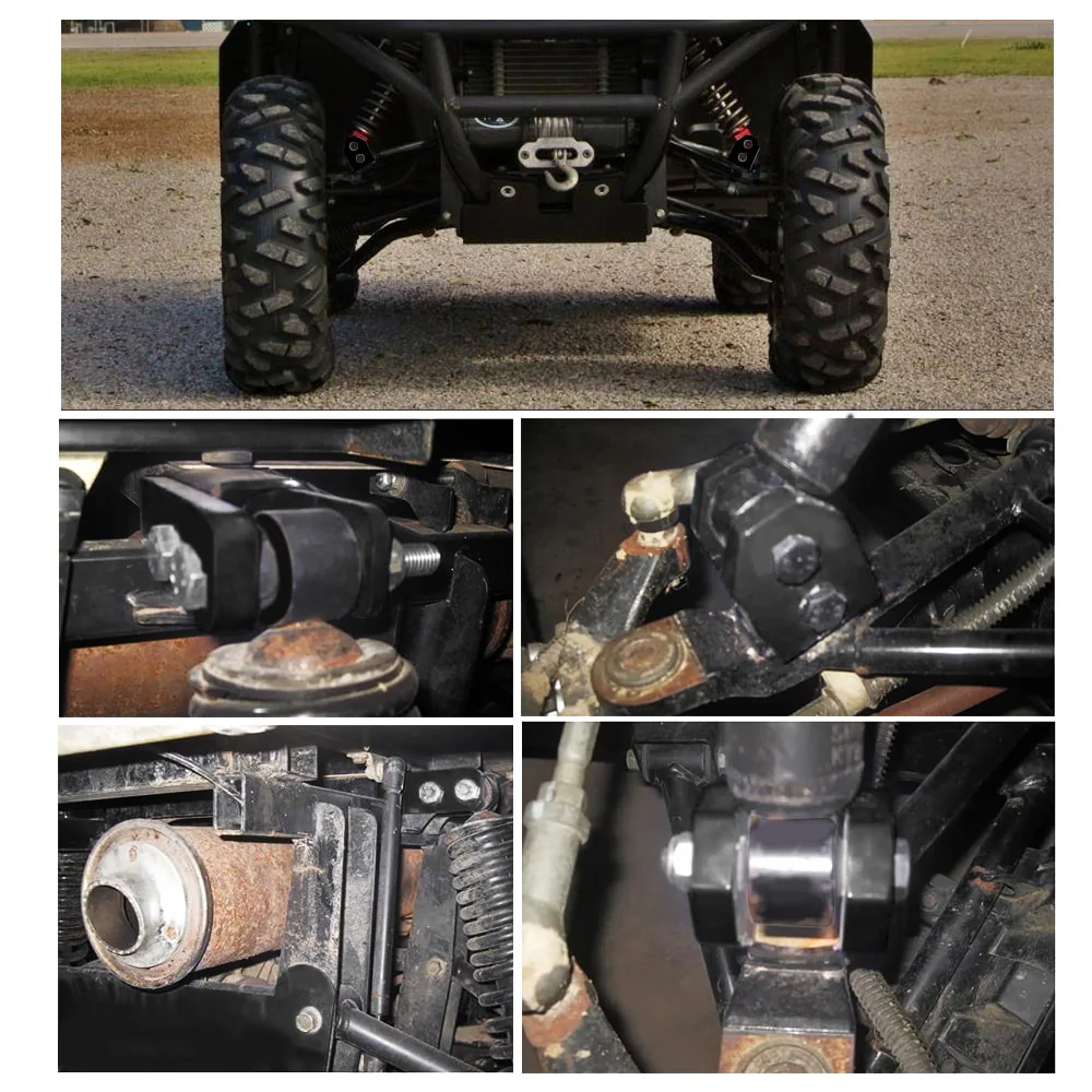 UTV 2" Full Front Rear Lift Kit Rise Suspension For Yamaha Rhino 700 2008-2015 Rhino 660 2004-2007 - Image 2