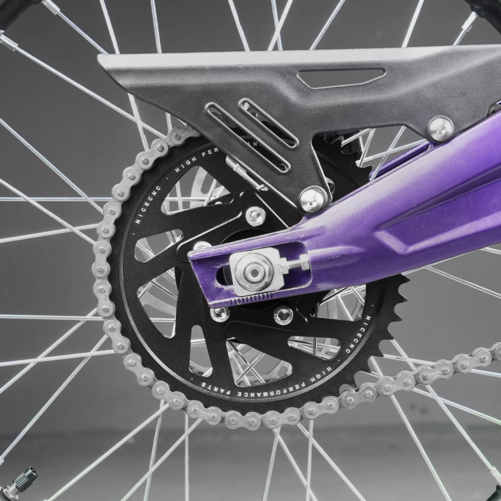 48T Rear Sprocket & Chain Guard For Surron Light Bee X / S Segway X160 X260 - Image 20