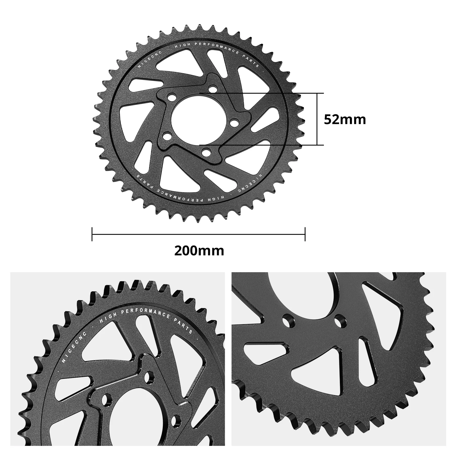48T Rear Sprocket & Sprocket Bolts For Surron Light Bee X S Segway X160 X260 - Image 16