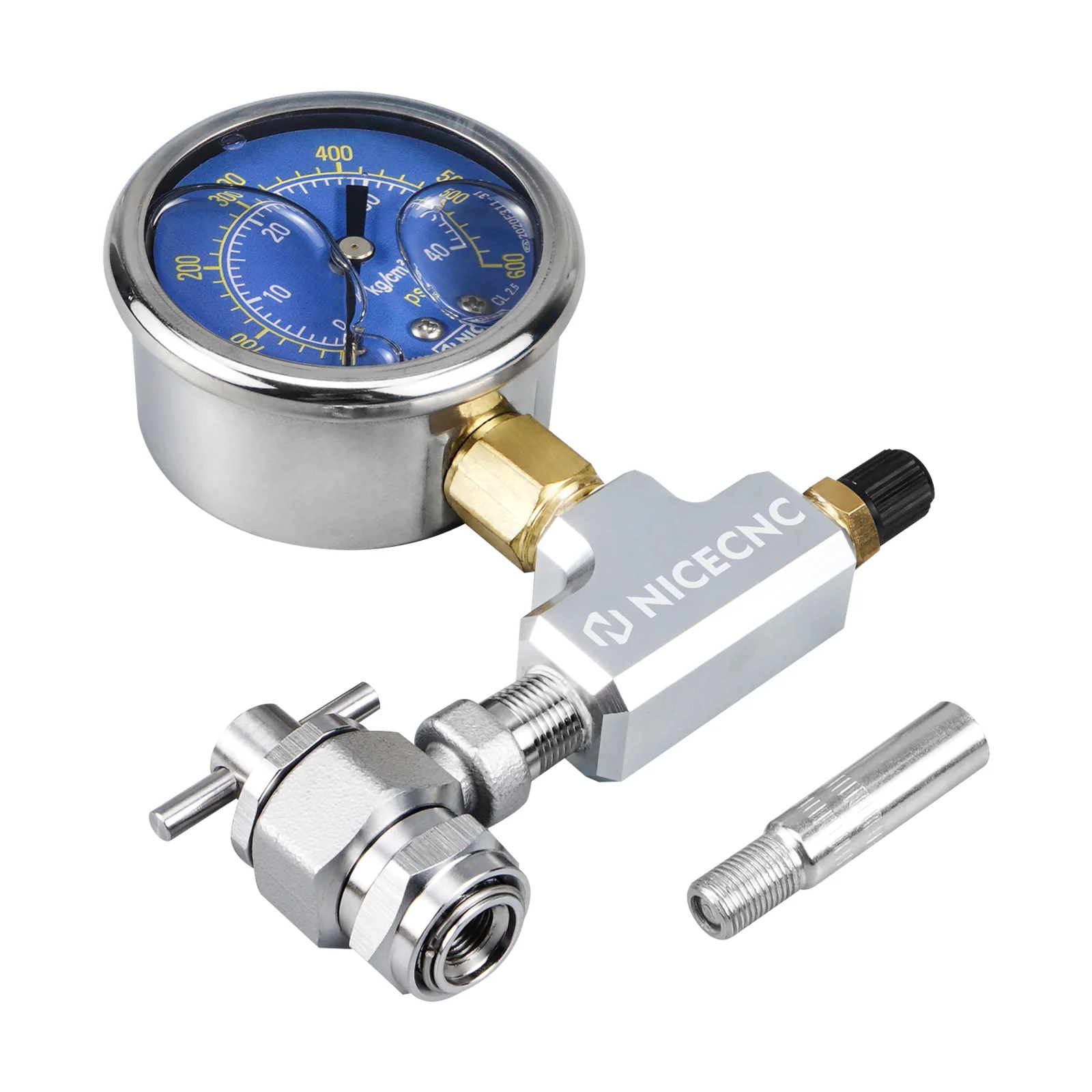 Upgraded 600PSI High Accuracy Nitrogen Filling Tool with Extension Special For Schrader Valve Shock - Image 5