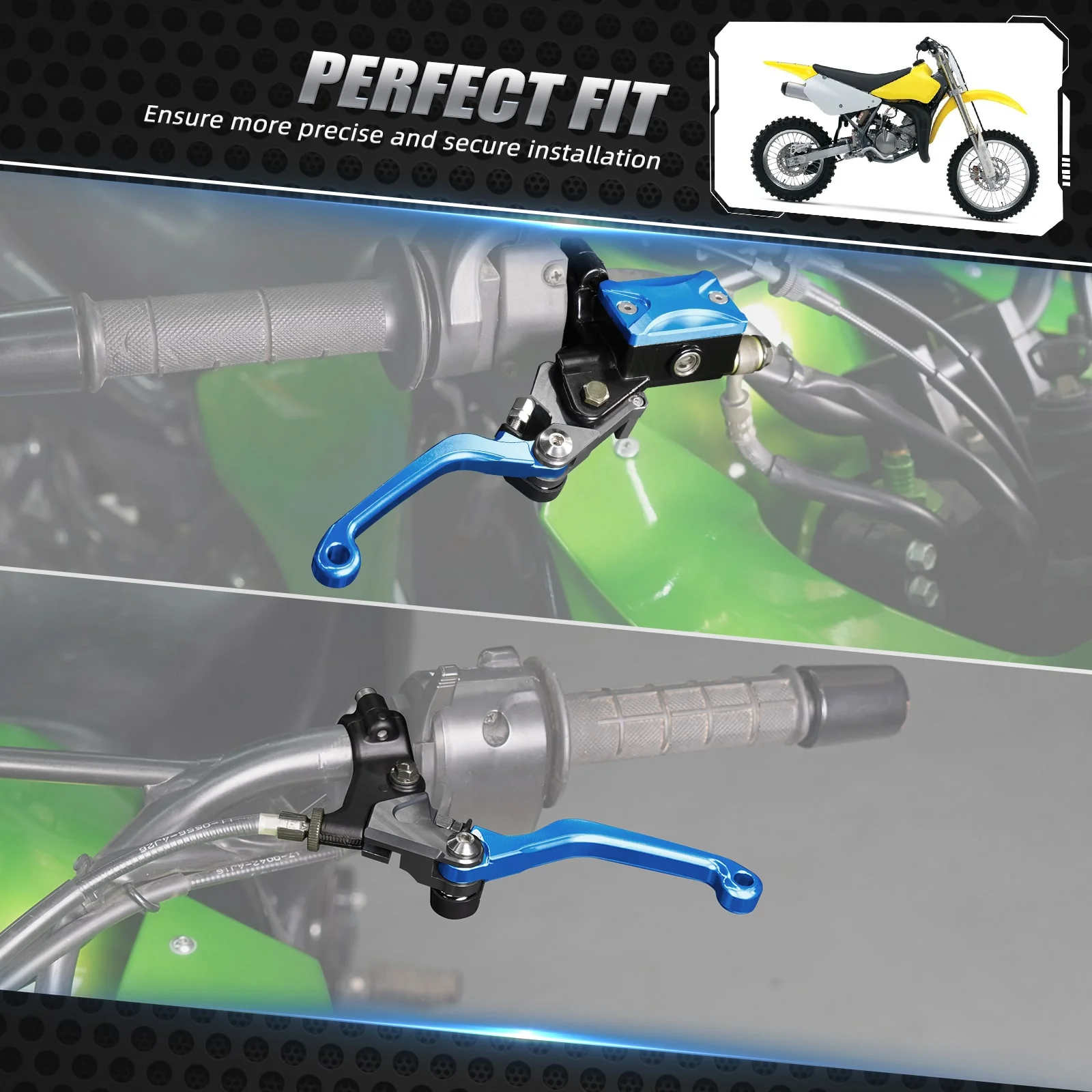7/8" Hydraulic Brake Cable Clutch Levers for OFF-Road Motorcycles - Image 3