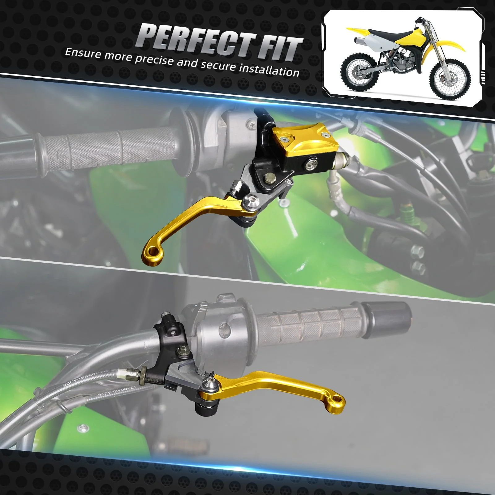 7/8" Hydraulic Brake Cable Clutch Levers for OFF-Road Motorcycles - Image 4