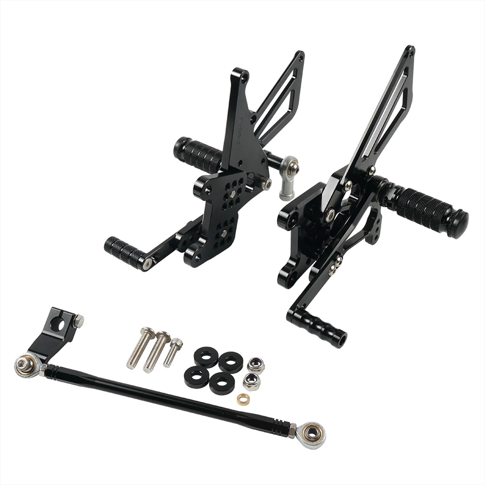 Adjustable Rearsets Footrest Foot Pegs Pedal For Triumph Daytona 955i 1999-2006 - Image 3