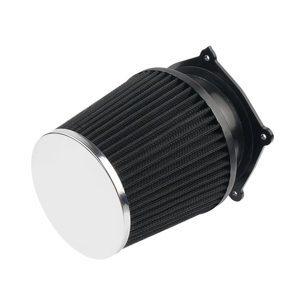 High Flow ATV Air Filter Intake w/ Adapter Kit For Yamaha YFZ450R 2009-2024 - Image 17