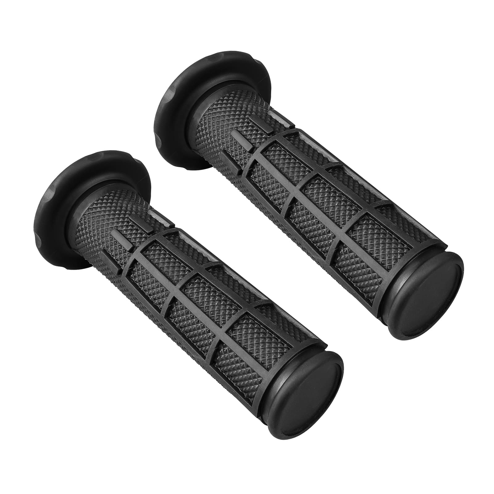 Left + Right 7/8" Handlebar Rubber Hand Grips For Yamaha Raptor 700 Polaris Sportsman 570 - Image 7