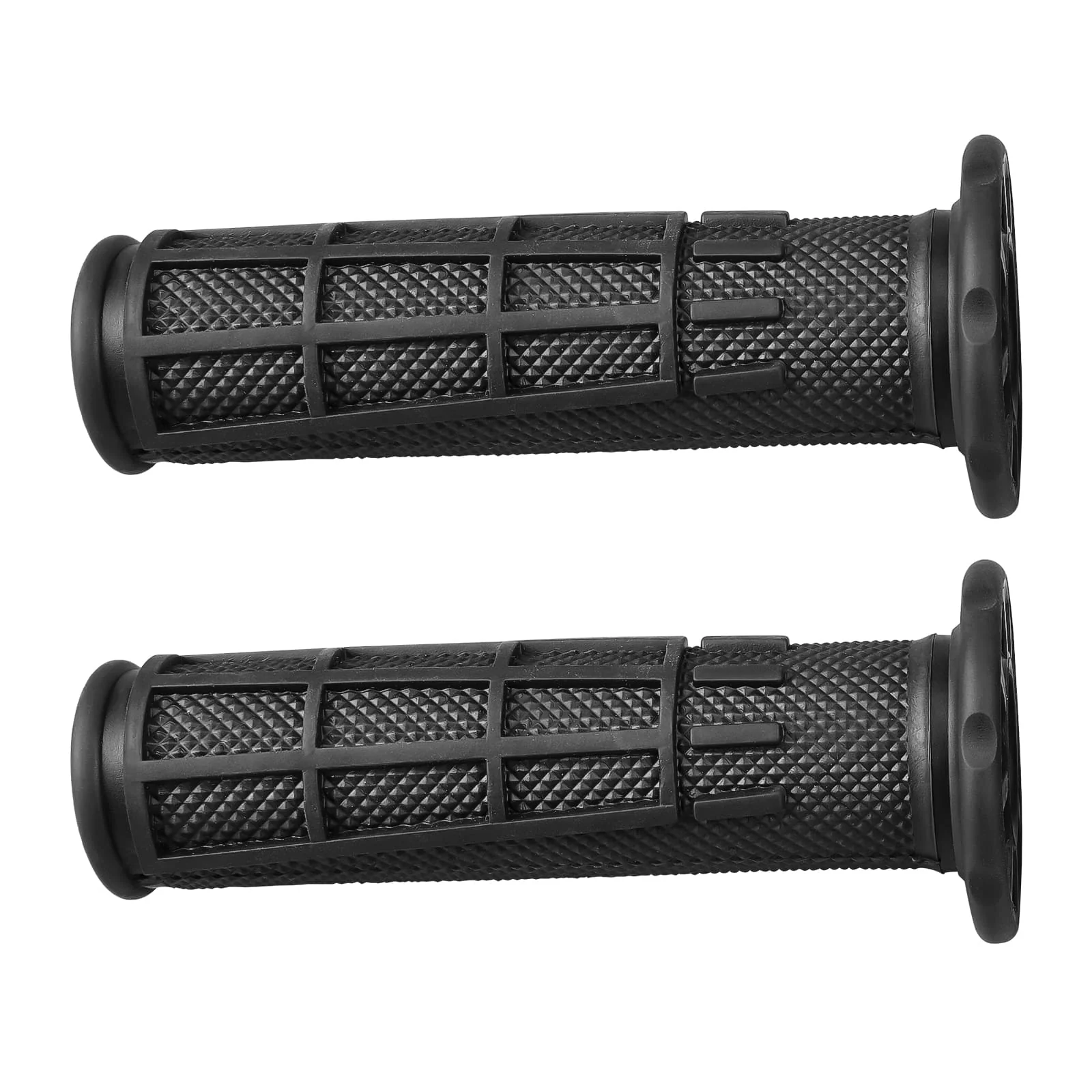 Left + Right 7/8" Handlebar Rubber Hand Grips For Yamaha Raptor 700 Polaris Sportsman 570 - Image 8