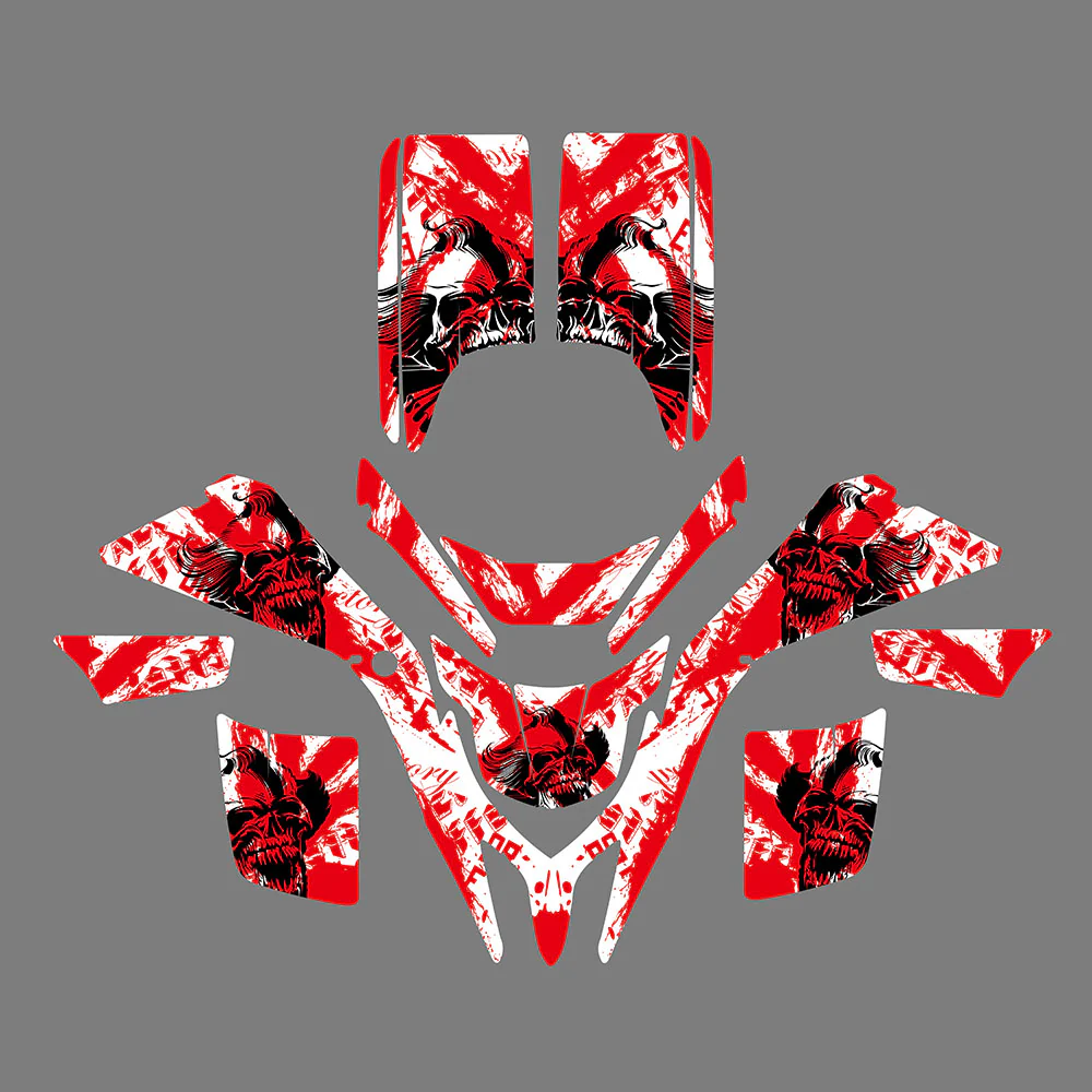 ATV Graphics Decals Stickers Kit For Yamaha Blaster 200 YFS200 1988-2006 All Years