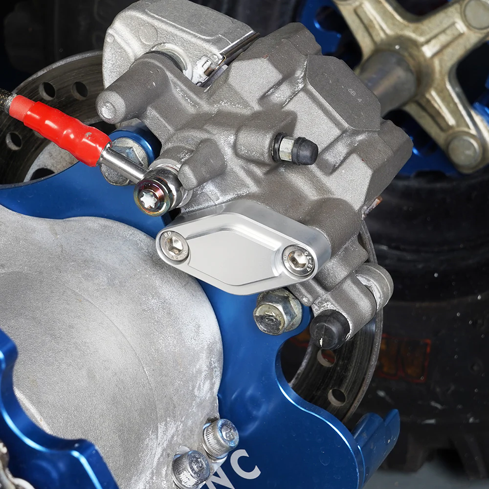 ATV Parking Brake Block Off Plate Kit For Yamaha Polaris Can-Am Kawasaki Arctic Cat - Image 4