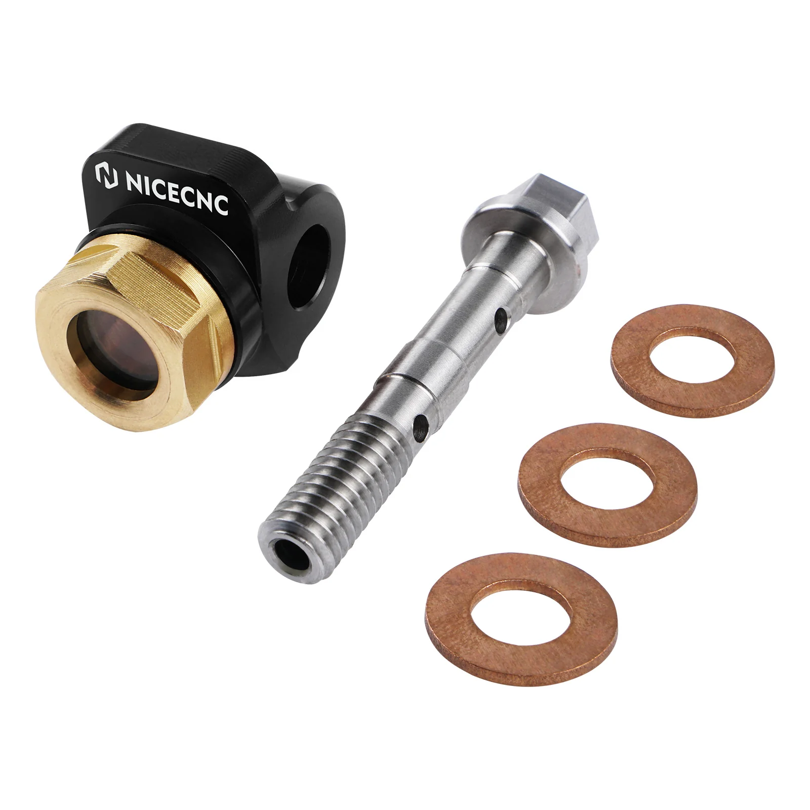 Banjo Bolt Oil Sight Glass For Honda XR600R /XR650L 1985-2024 - Image 10