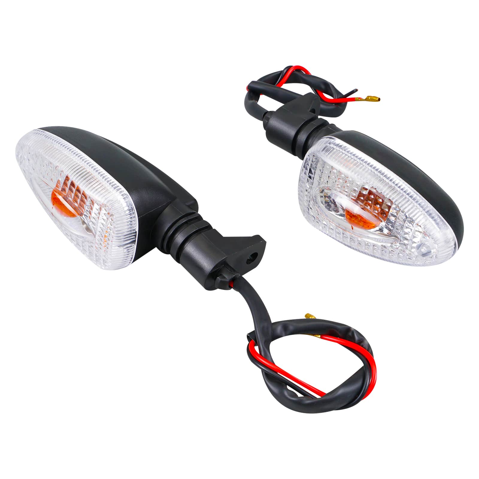 Clear Turn Signals Indicator Lights w/ Bulb For BMW R1200GS K1300R F800GS F650GS - Image 4