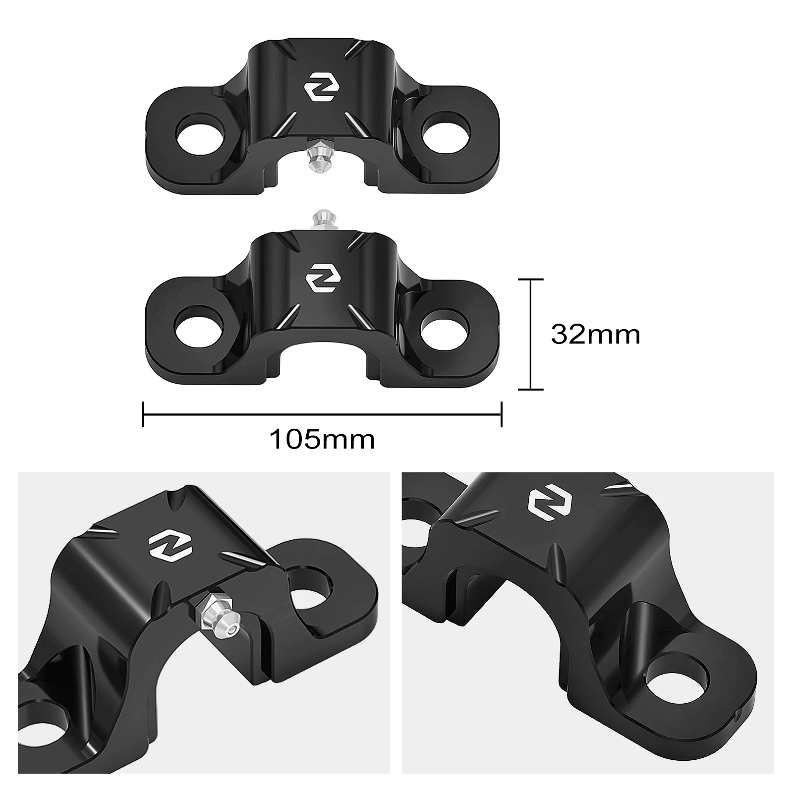 Front Sway Bar Stabilizer Clamp Holder Mounts For Can-Am Maverick X3 - Image 12