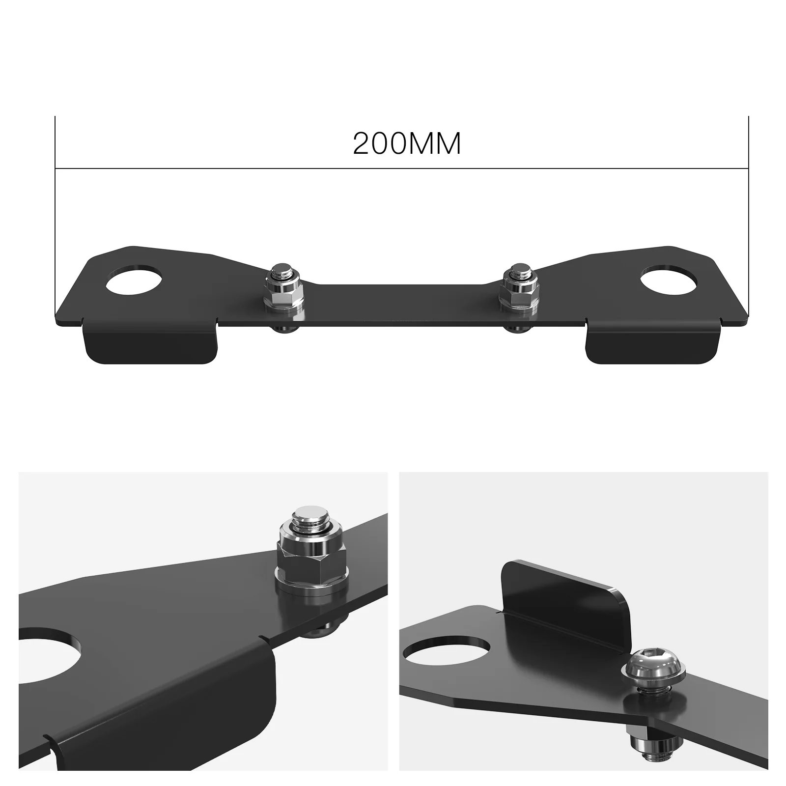 UTV Cooling Radiator Fan Shroud Bracket Repair Kit For Can-Am X3 2017-2023 - Image 3