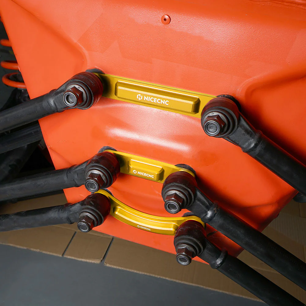 UTV Thickened Radius Rod Dog Bones Race Plates Kit For Can-Am X3 - Image 22