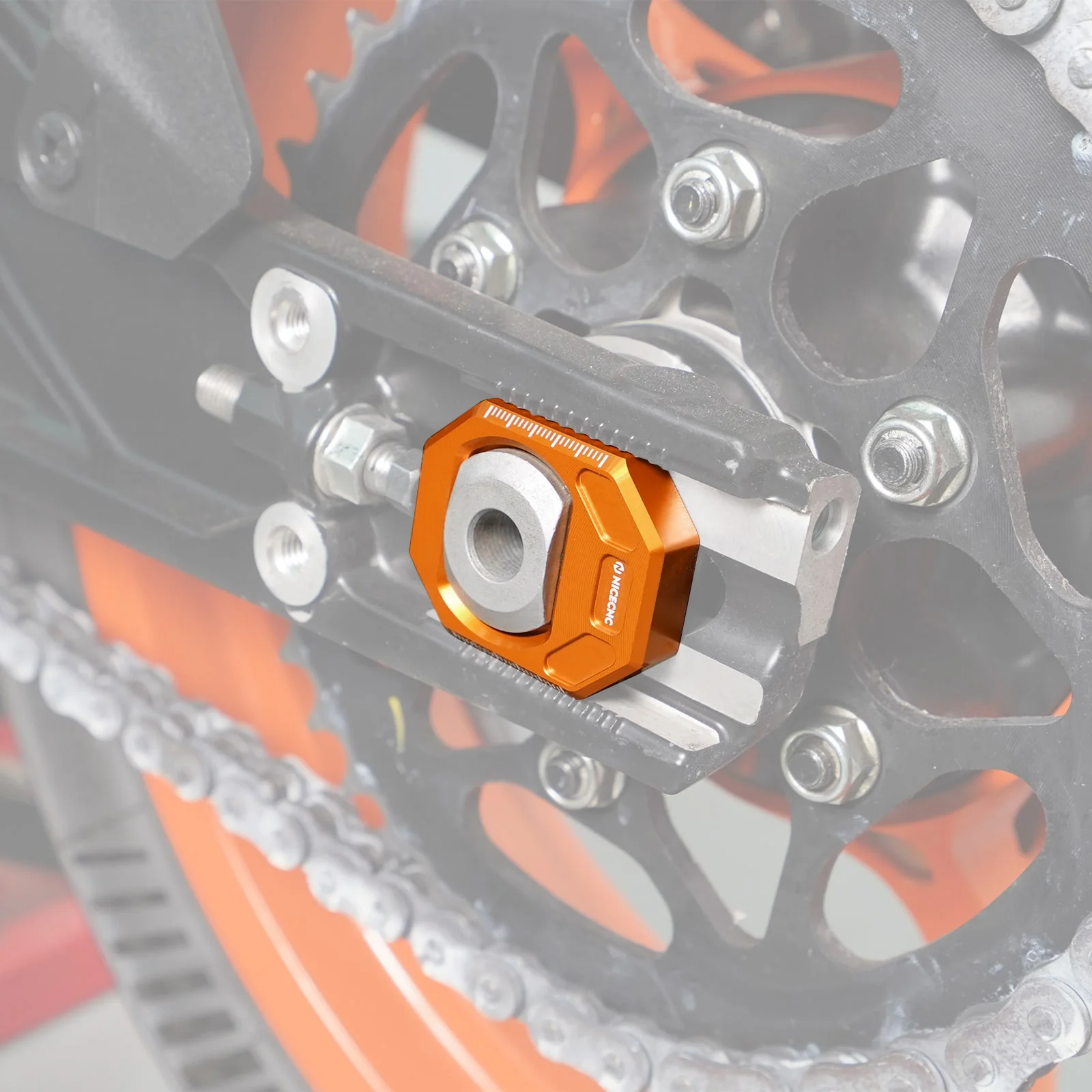 Chain Tension Adjuster Kit For KTM 125 250 390 Duke 2024 - Image 2