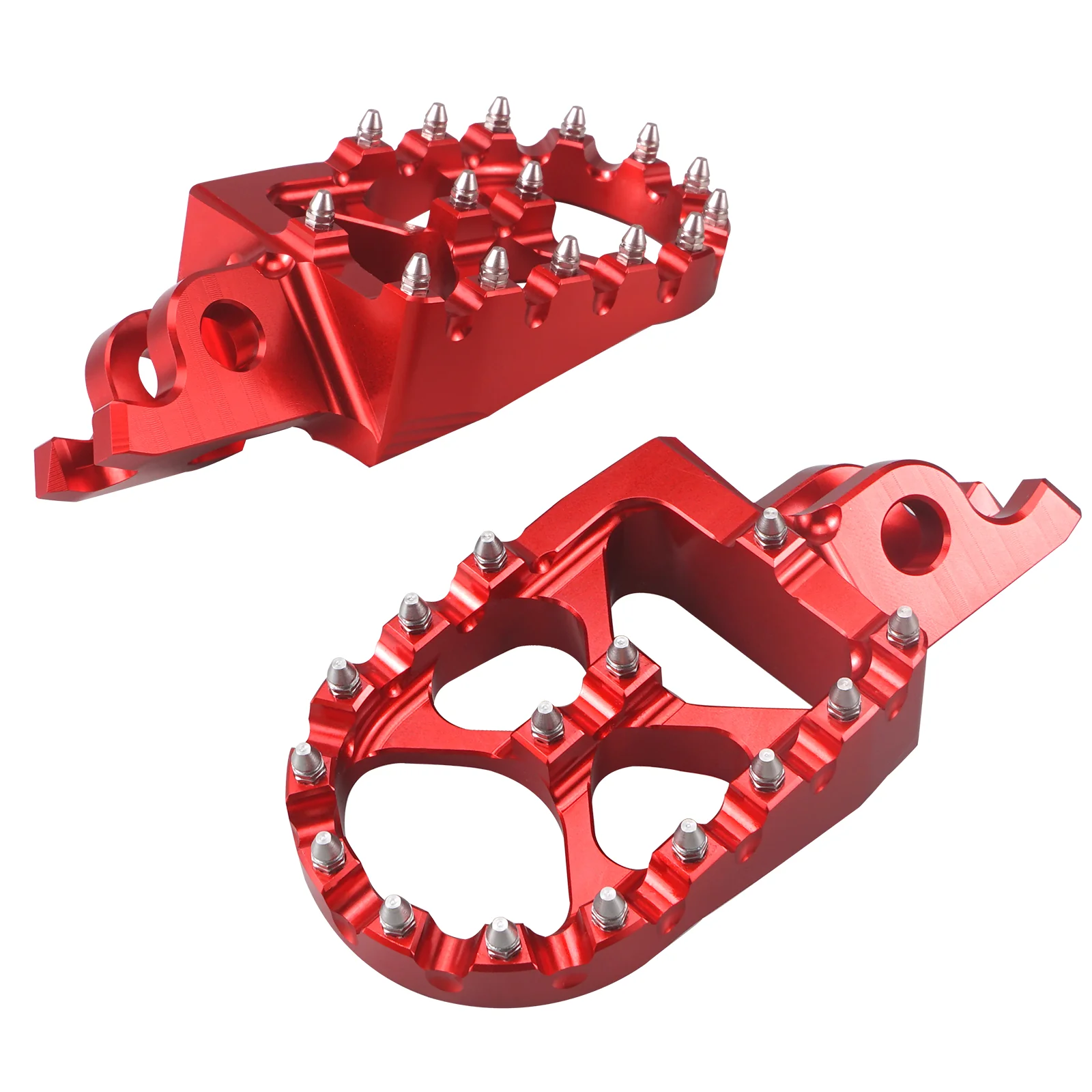 CNC Footpegs Bud Motorcycle Foot Pegs For Honda CRF250R CRF450R CRF1000L - Image 5