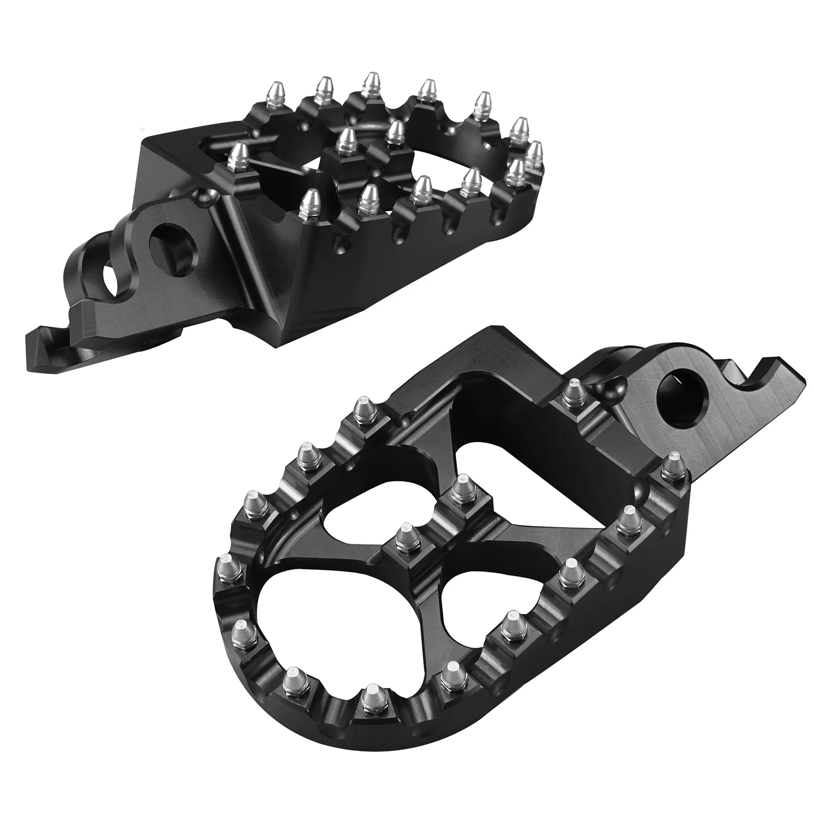 CNC Footpegs Bud Motorcycle Foot Pegs For Honda CRF250R CRF450R CRF1000L - Image 8