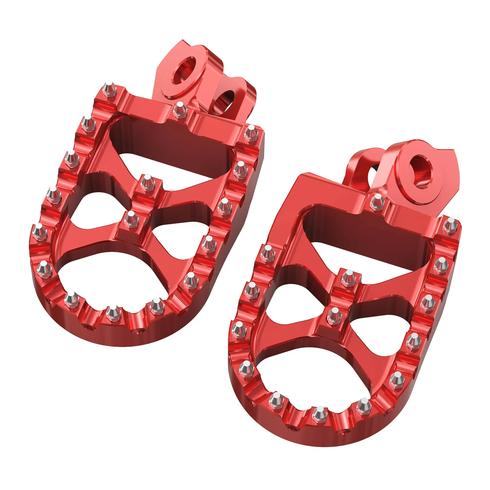 Pair Wide Billet Footpegs For Suzuki RMZ250 2010-2024 RMZ450 2008-2024 - Image 23
