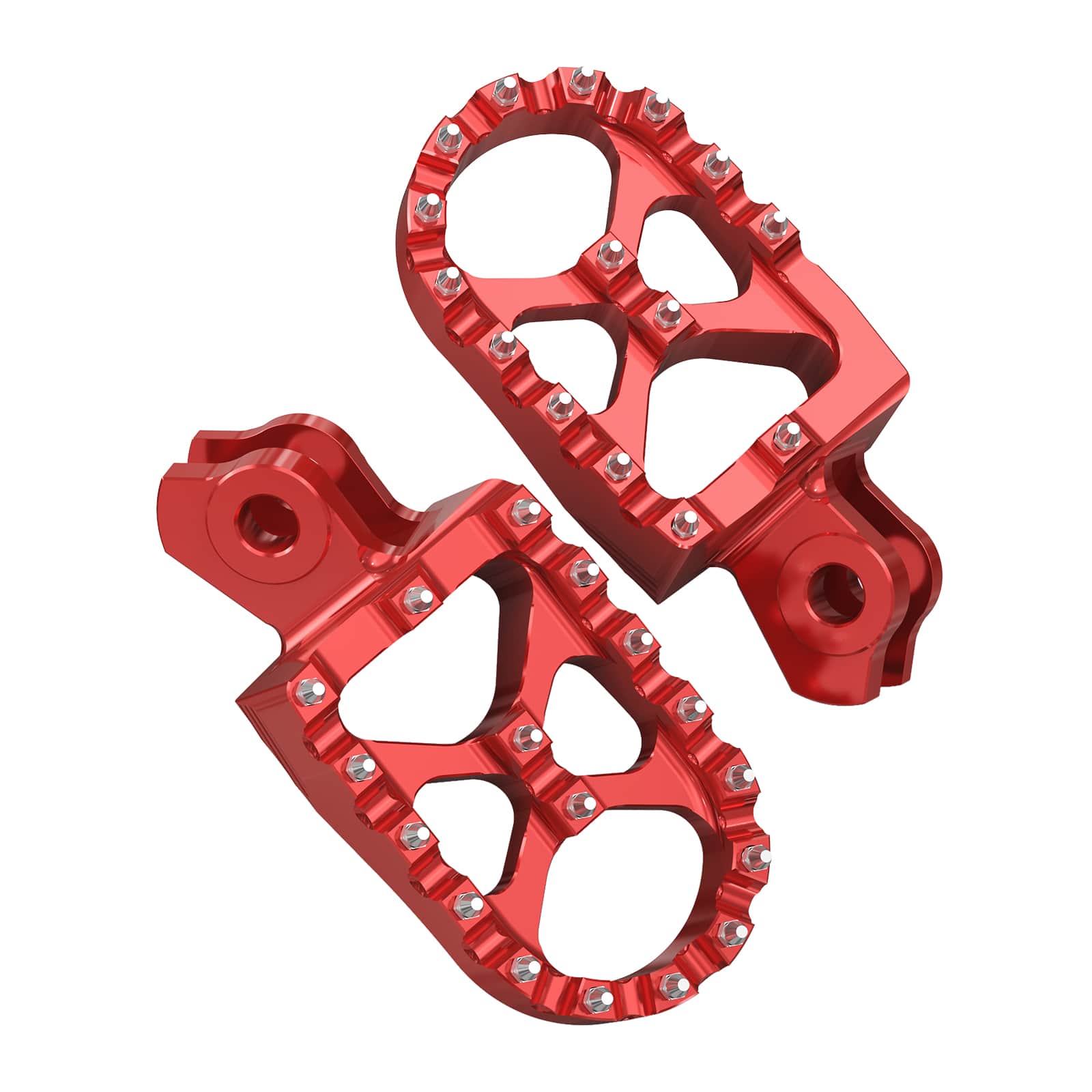 Pair Wide Billet Footpegs For Suzuki RMZ250 2010-2024 RMZ450 2008-2024 - Image 24