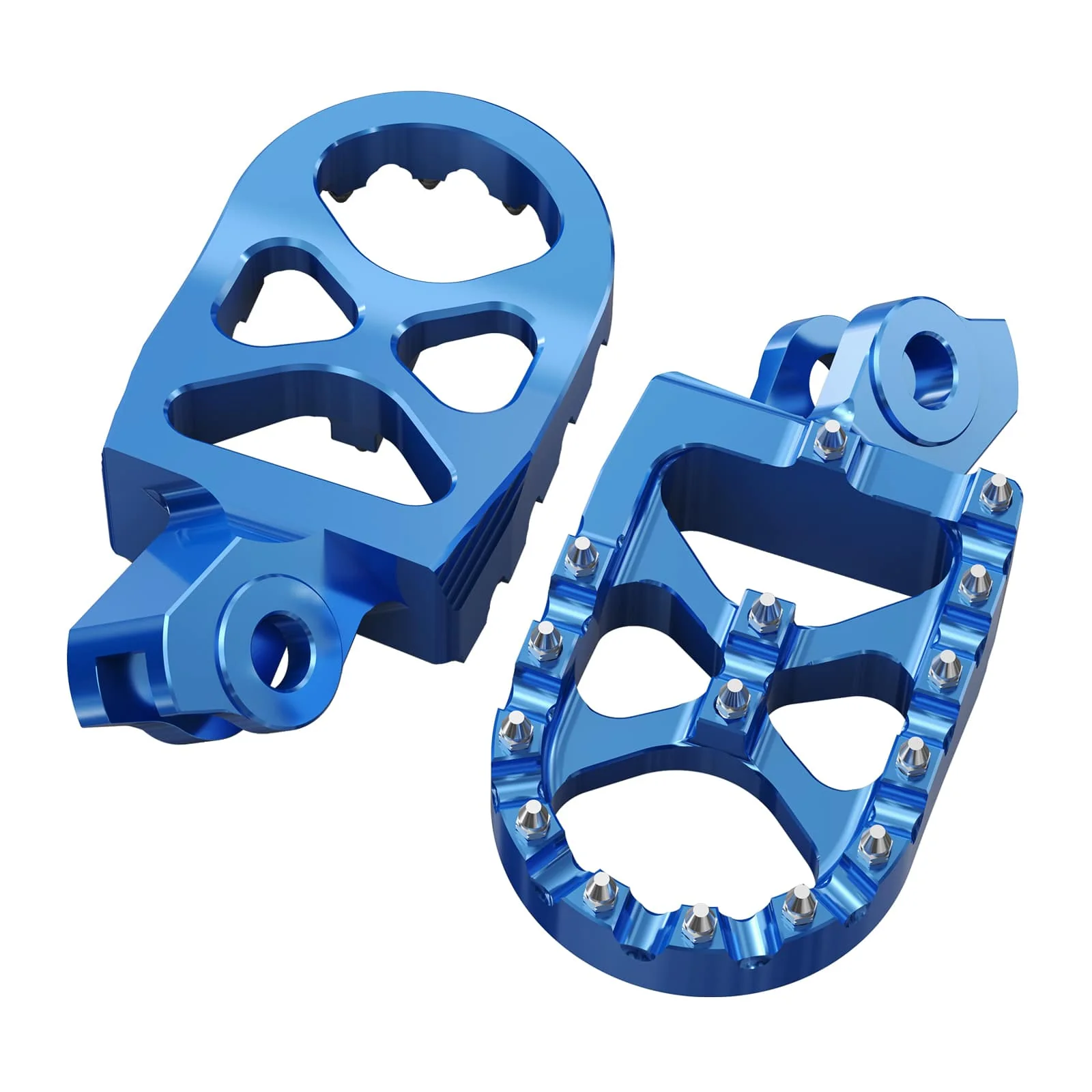 Pair Wide Billet Footpegs For Suzuki RMZ250 2010-2024 RMZ450 2008-2024 - Image 28