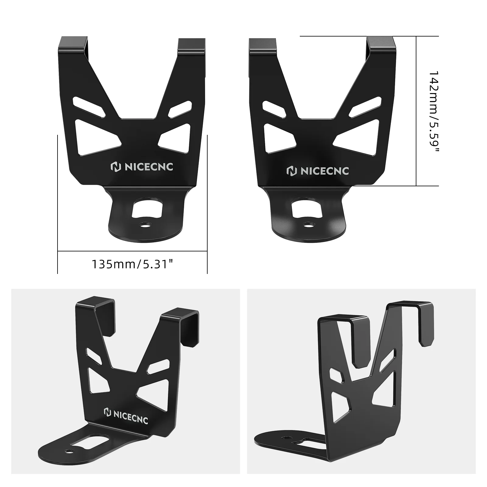 UTV Cooler Mount Brackets w/Tie Down Anchors For Polaris RZR XP 1000 TURBO - Image 20