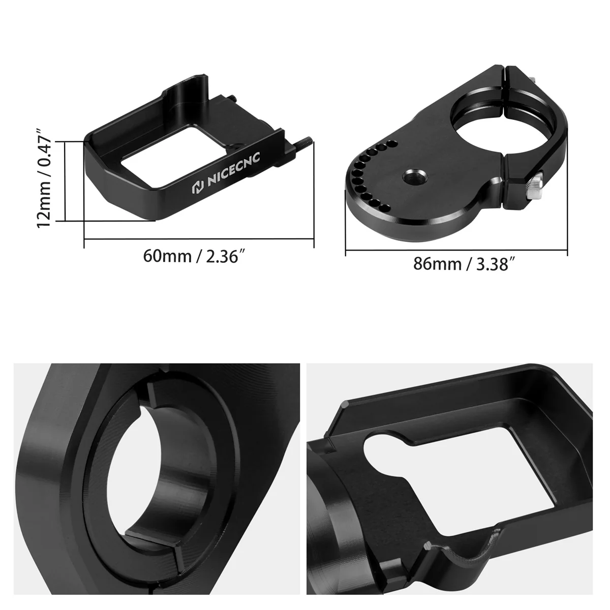 Digital Display Relocation Bracket For Surron Light Bee X/ S/ L1E Segway X160 X260 - Image 21