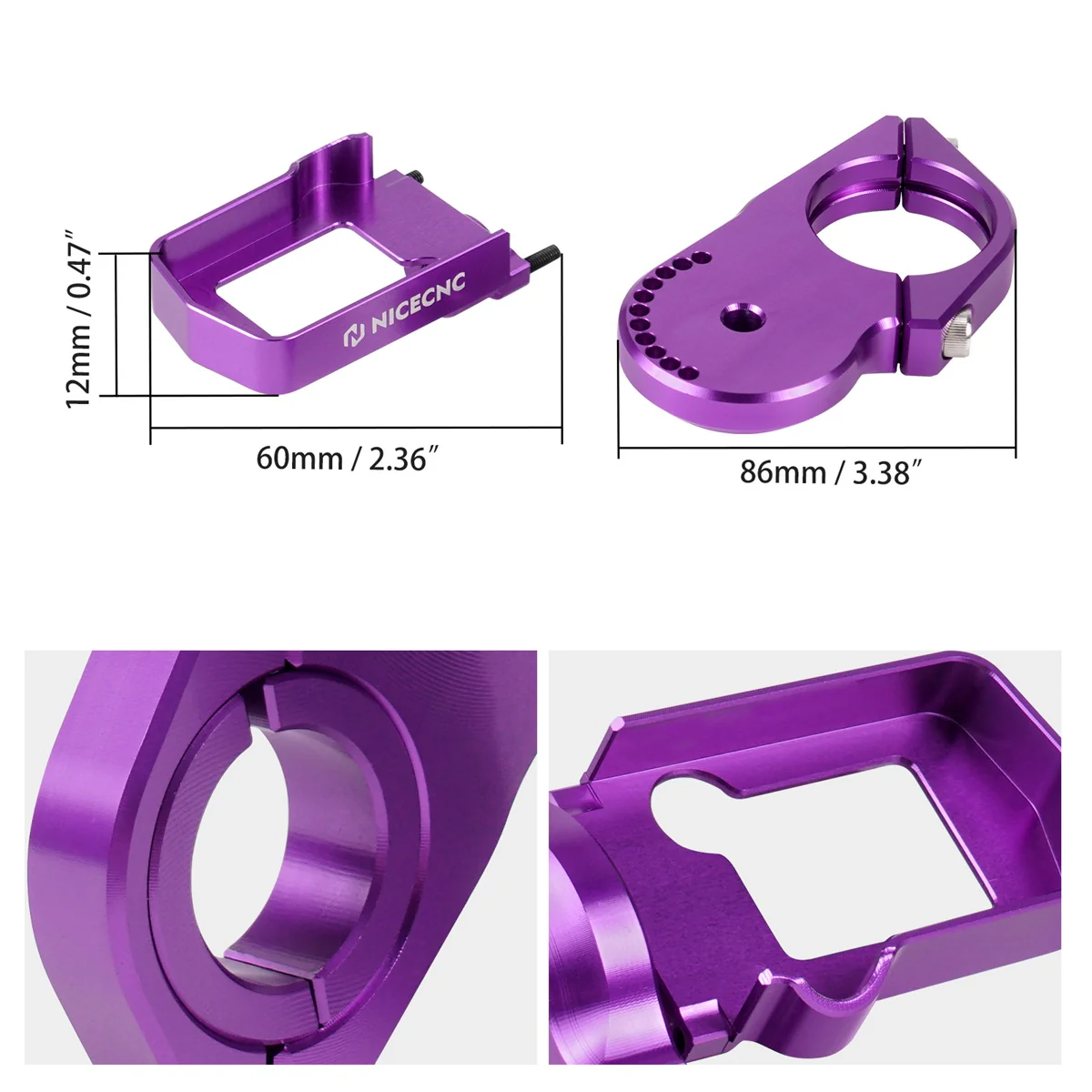 Digital Display Relocation Bracket For Surron Light Bee X/ S/ L1E Segway X160 X260 - Image 6