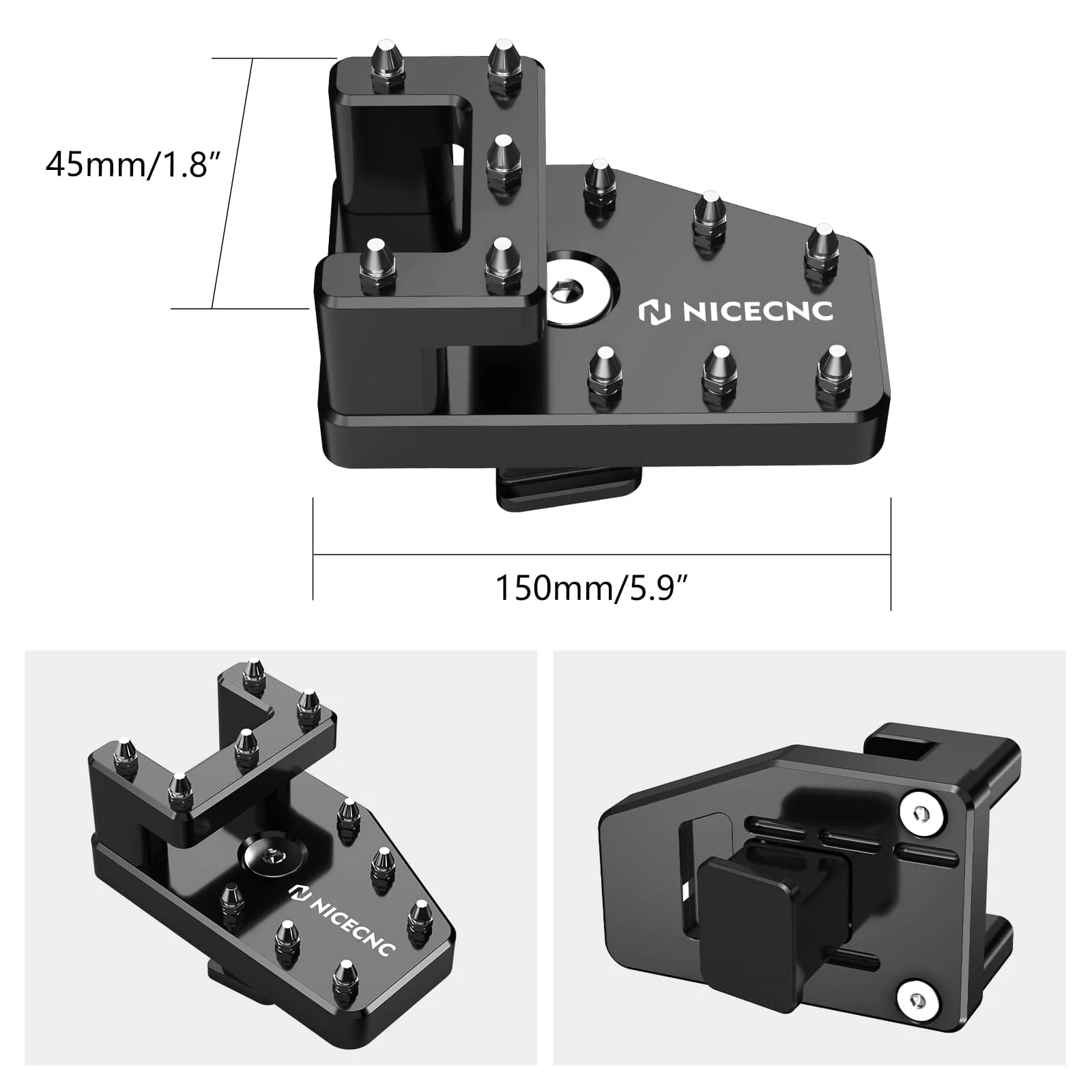 Dual Control Brake Pedal For Yamaha Tenere 700 /XTZ700 2019-2024 - Image 15