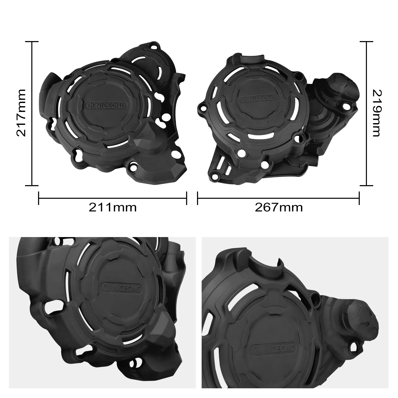 Engine Clutch Cover Ignition Guard For KTM Husqvarna GasGas 250 300 2023-2024 - Image 14
