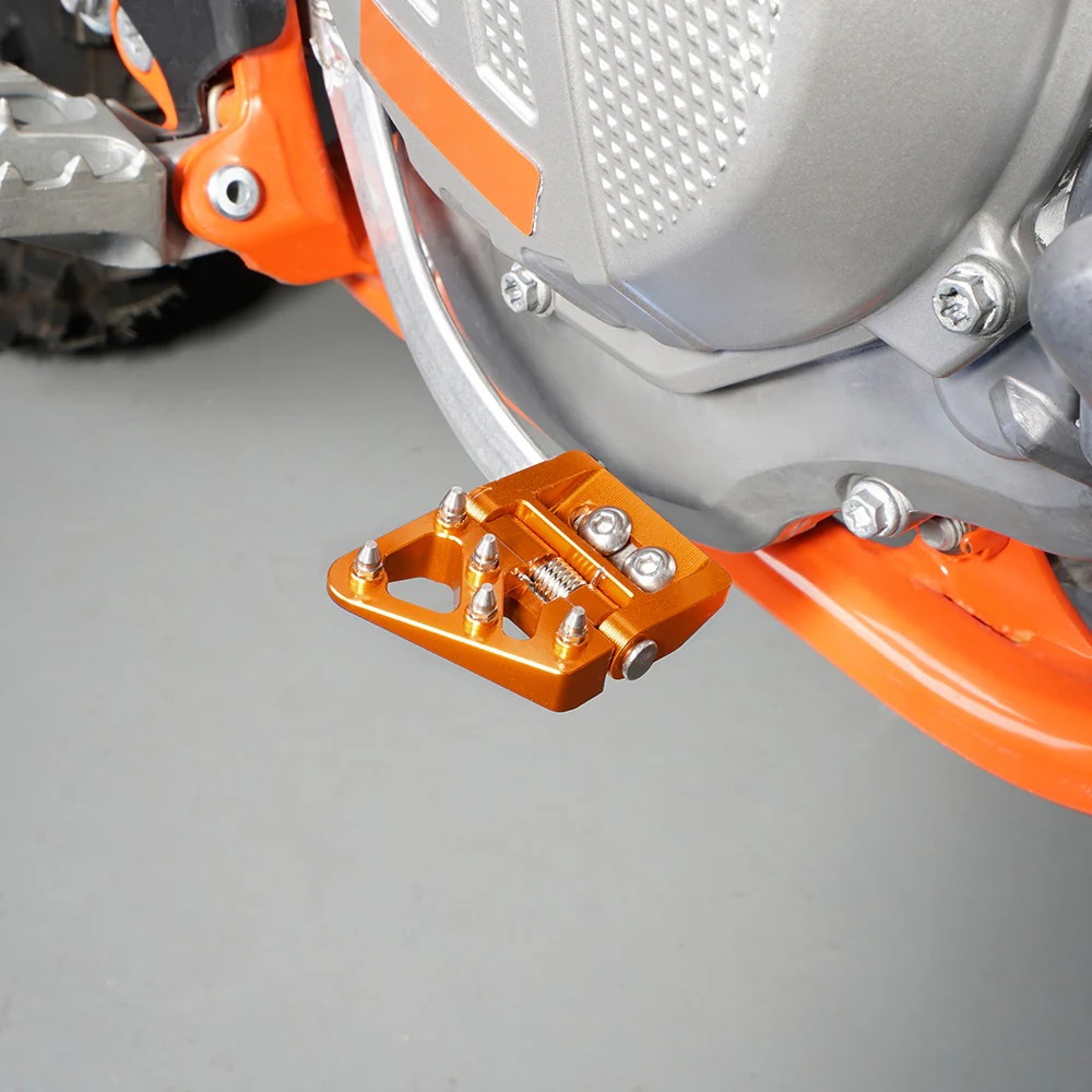 Folding Brake Pedal Tip For KTM 125-500 XC/SXF/EXC Husqvarna 125-501 TE/TC/FC 17-24 GasGas EX/ EC/ MC 125-300 21-24 - Image 3