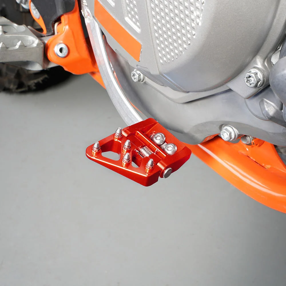 Folding Brake Pedal Tip For KTM 125-500 XC/SXF/EXC Husqvarna 125-501 TE/TC/FC 17-24 GasGas EX/ EC/ MC 125-300 21-24 - Image 5