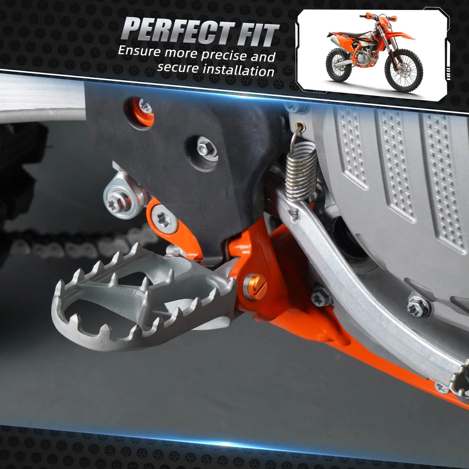 Footpeg Pins For KTM SX//XC/EXC/EXCF/Adv/Enduro R/SMC/SMR Honda Husqvarna Yamaha Beta - Image 12