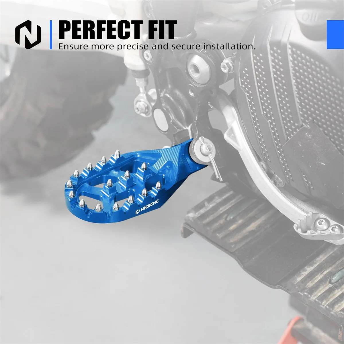 Forged Foot Pegs For KTM 2023-2024 XC/XCF/SX/SXF 125-500 Husqvarna FC/TC/FX/TX 125-501 - Image 3