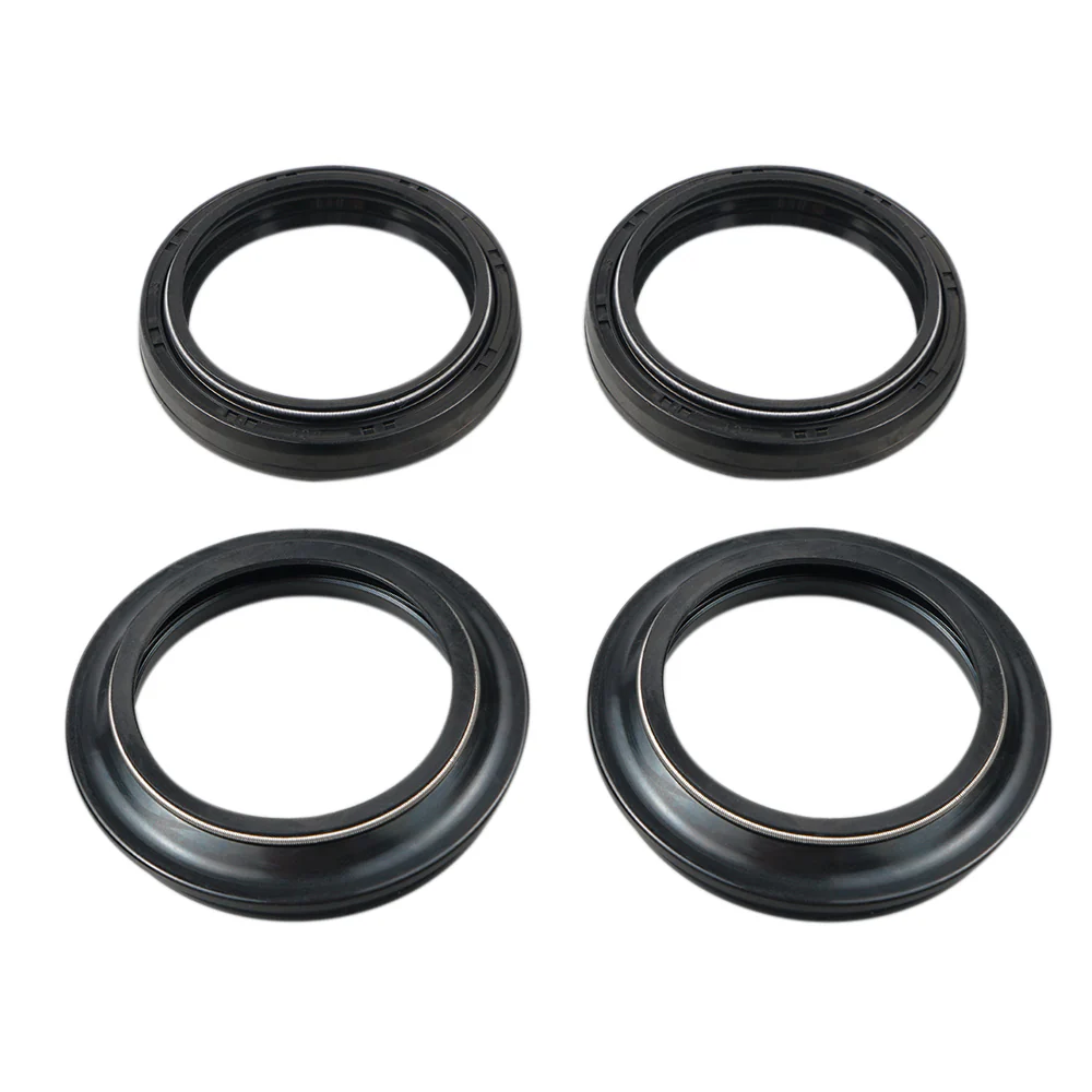 4pcs Fork Oil Dust Seals Kit Set For Kawasaki Honda Suzuki Triumph Yamaha - Image 3