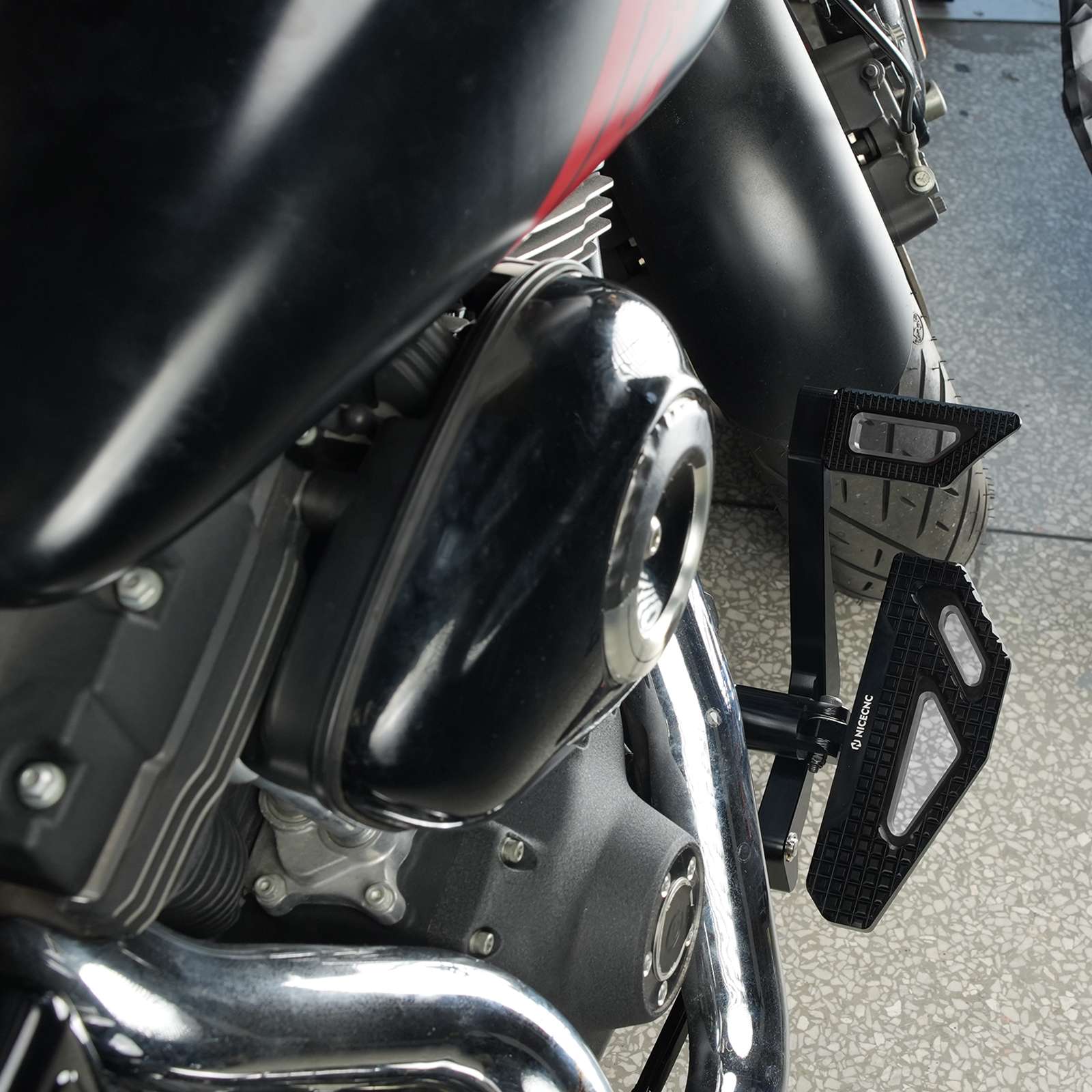 Forward Controls Kit For Harley Dyna Low Rider Street Bob Super Glide - Image 33