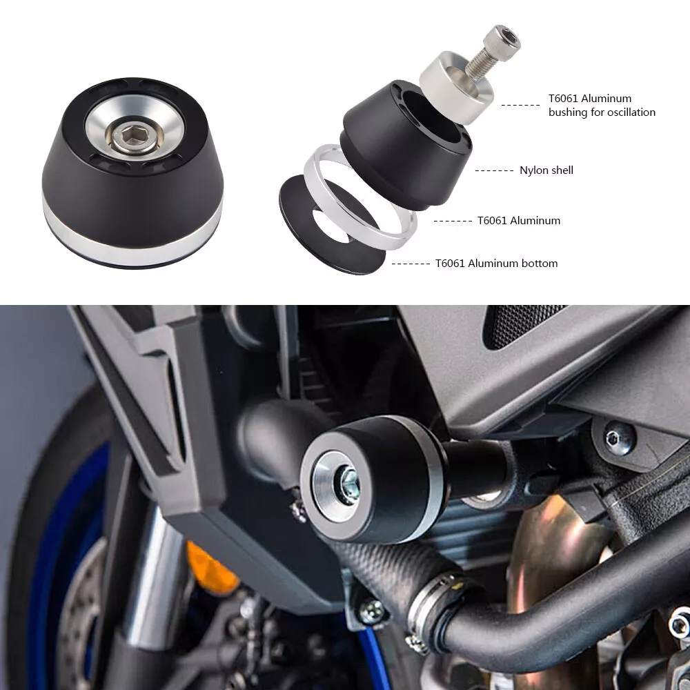 Frame Sliders Fairing Guard Crash Protector For Kawasaki Ninja ZX6R 2009-2017 - Image 2