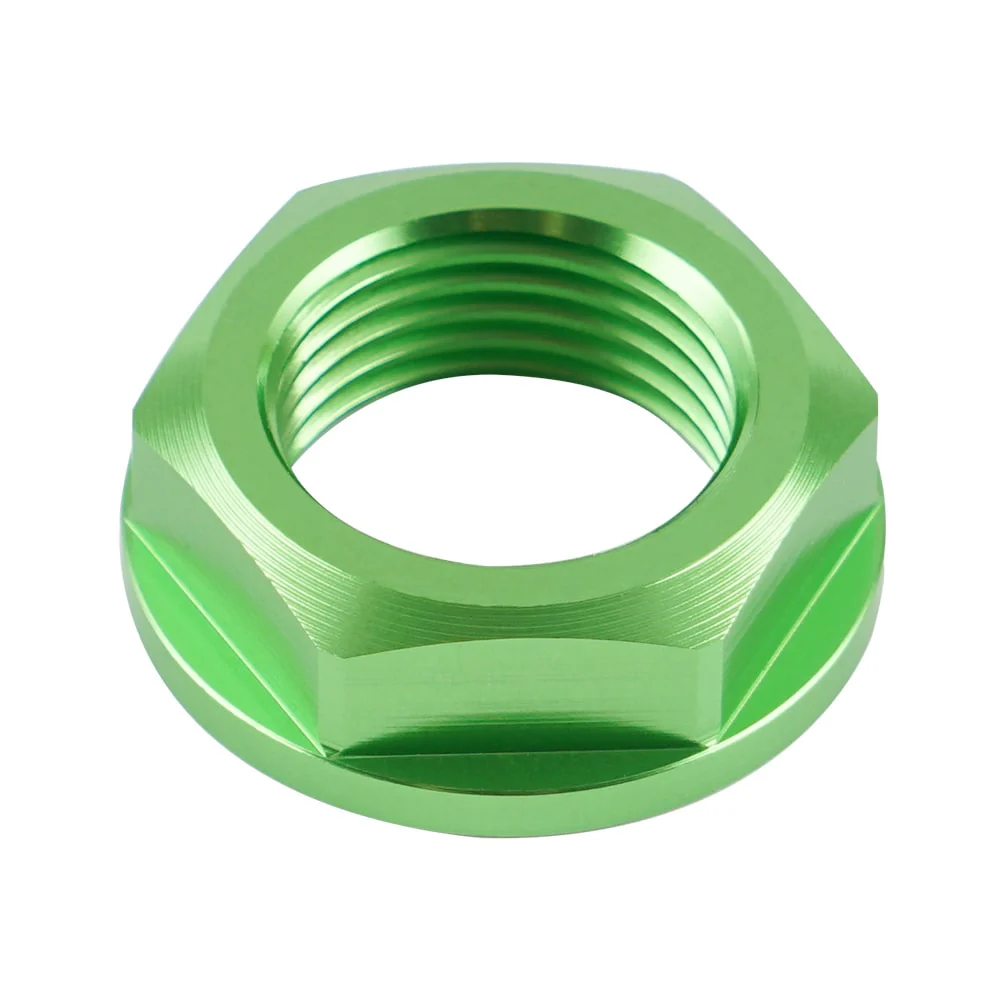 M18XP1.5 Front Axle Nut For Yamaha YZ250F YZ450F Kawasaki KX250 KX450 Suzuki DR-Z400SM I - Image 3