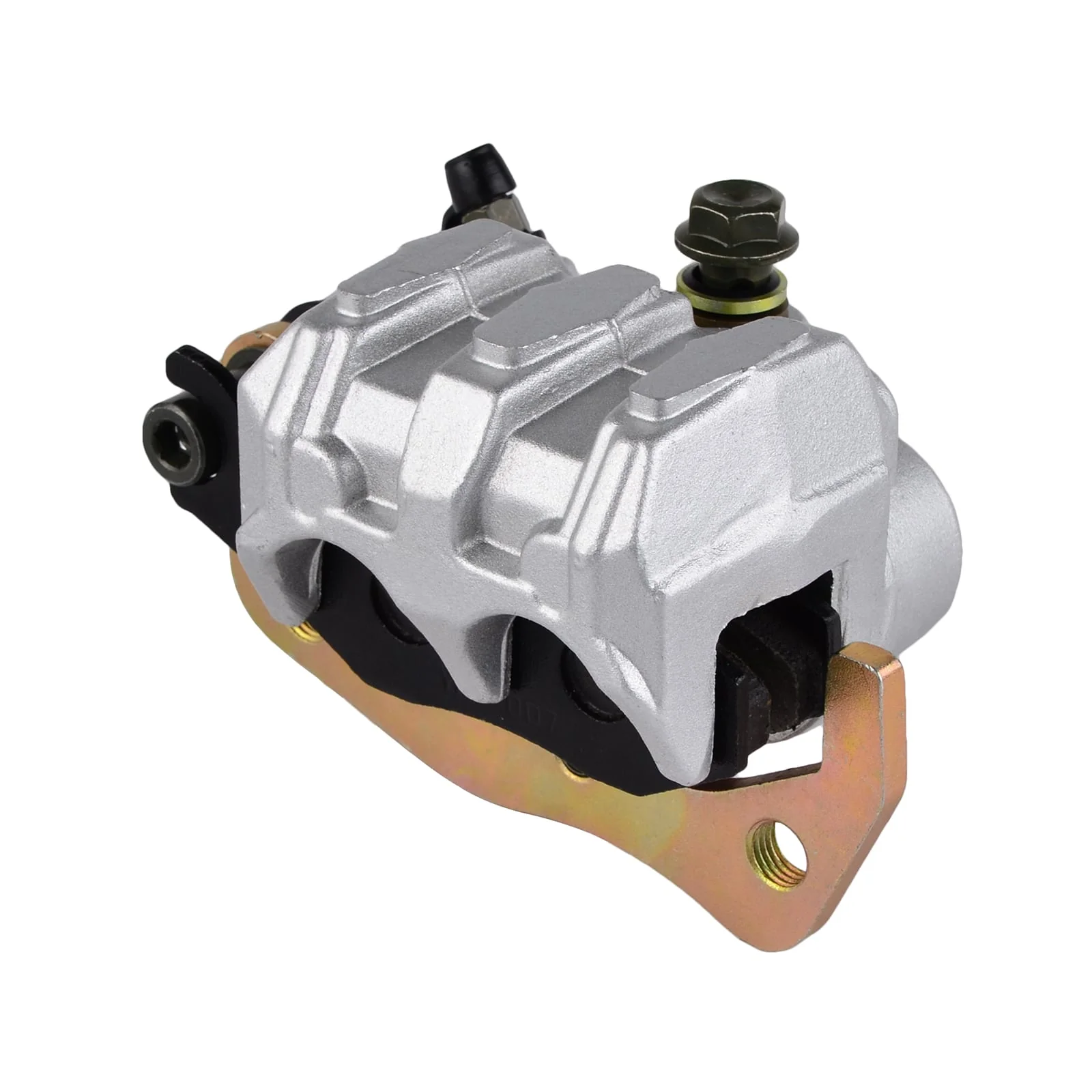 Front Right & Left Brake Caliper with Pads For Yamaha RHINO 700 2008-2013 Suzuki BURGMAN AN400 2007-2011 - Image 3