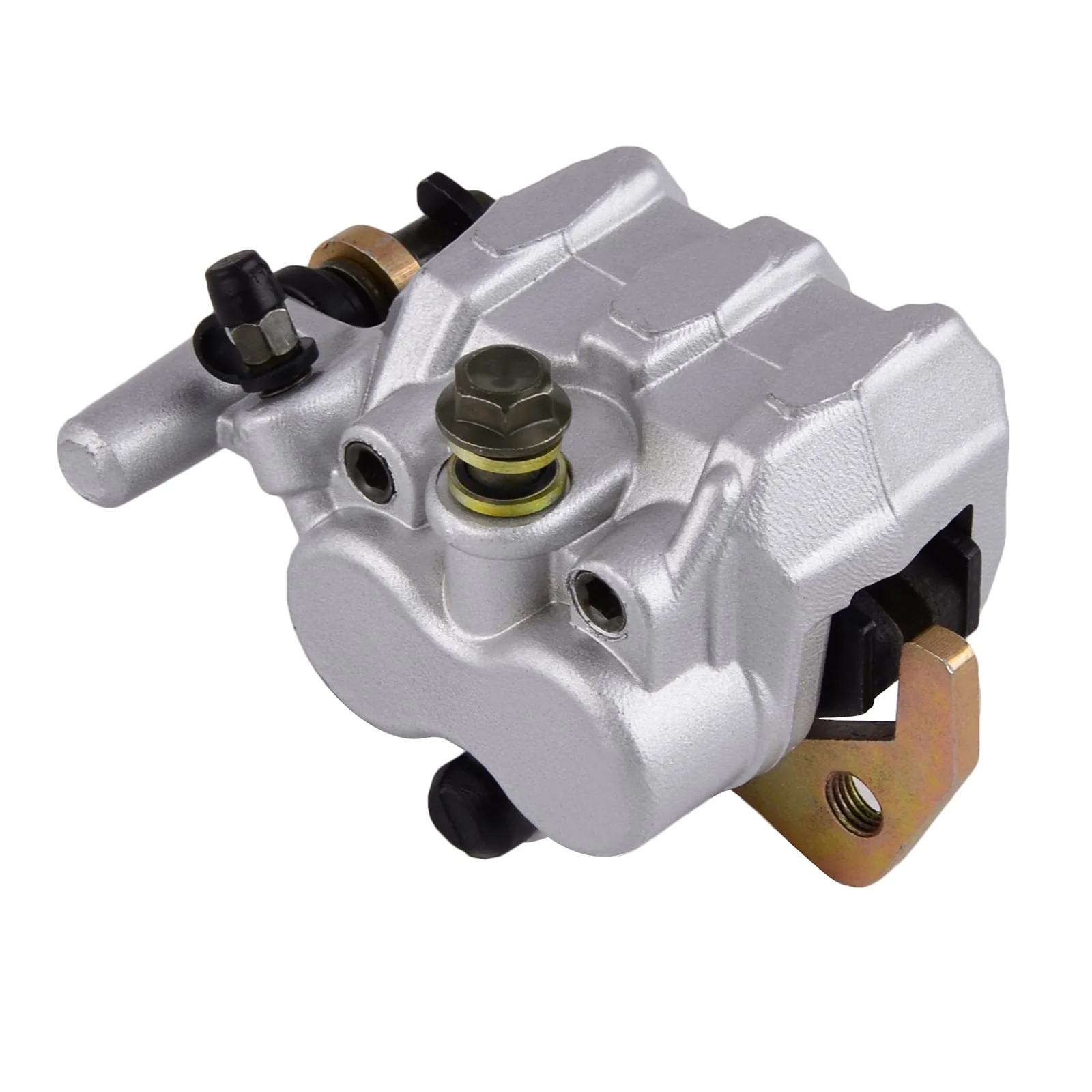 Front Right & Left Brake Caliper with Pads For Yamaha RHINO 700 2008-2013 Suzuki BURGMAN AN400 2007-2011 - Image 8