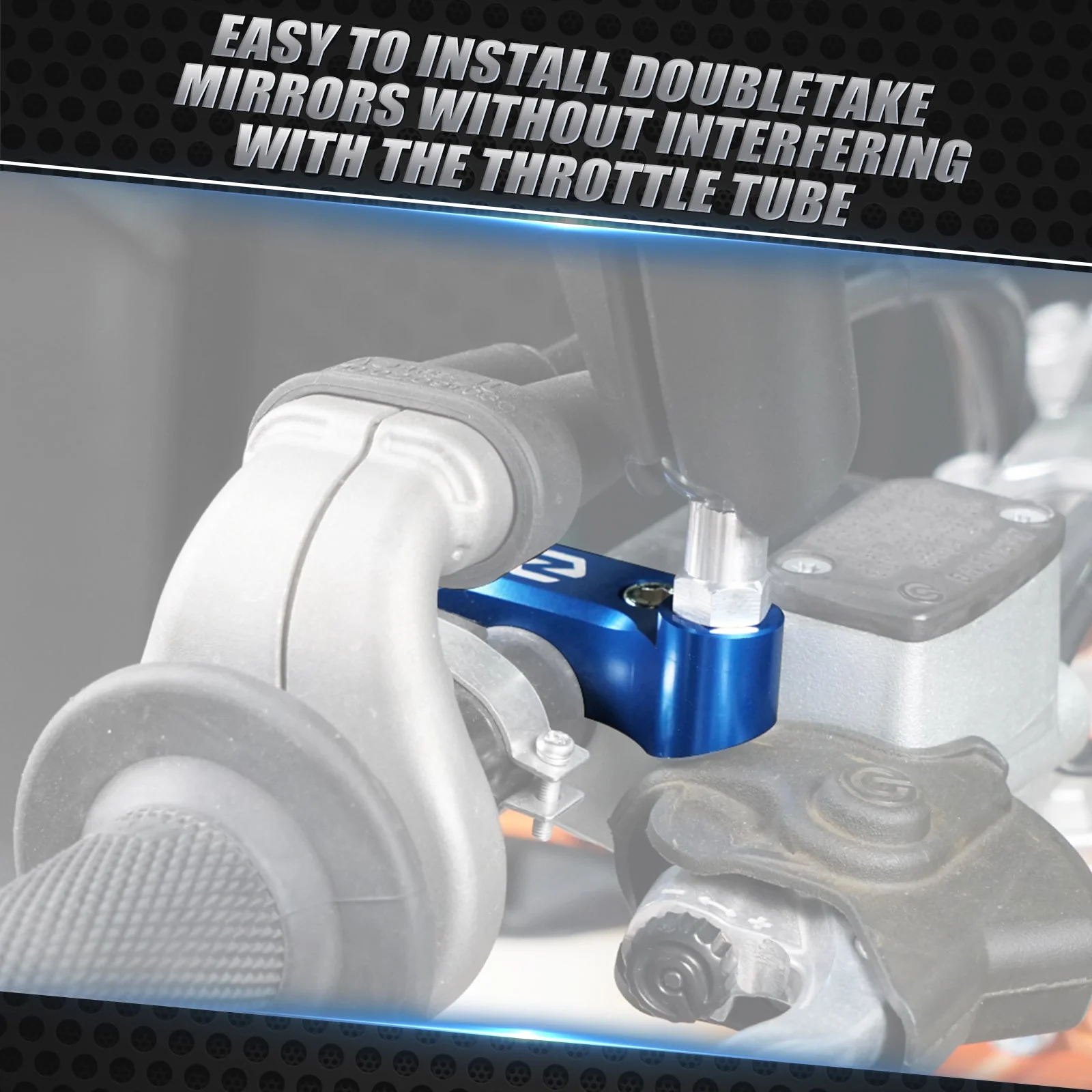 Front Brake Clutch Master Cylinder Clamp w/ Mirror Mount For KTM 350 500 EXCF 2014-2024 - Image 11