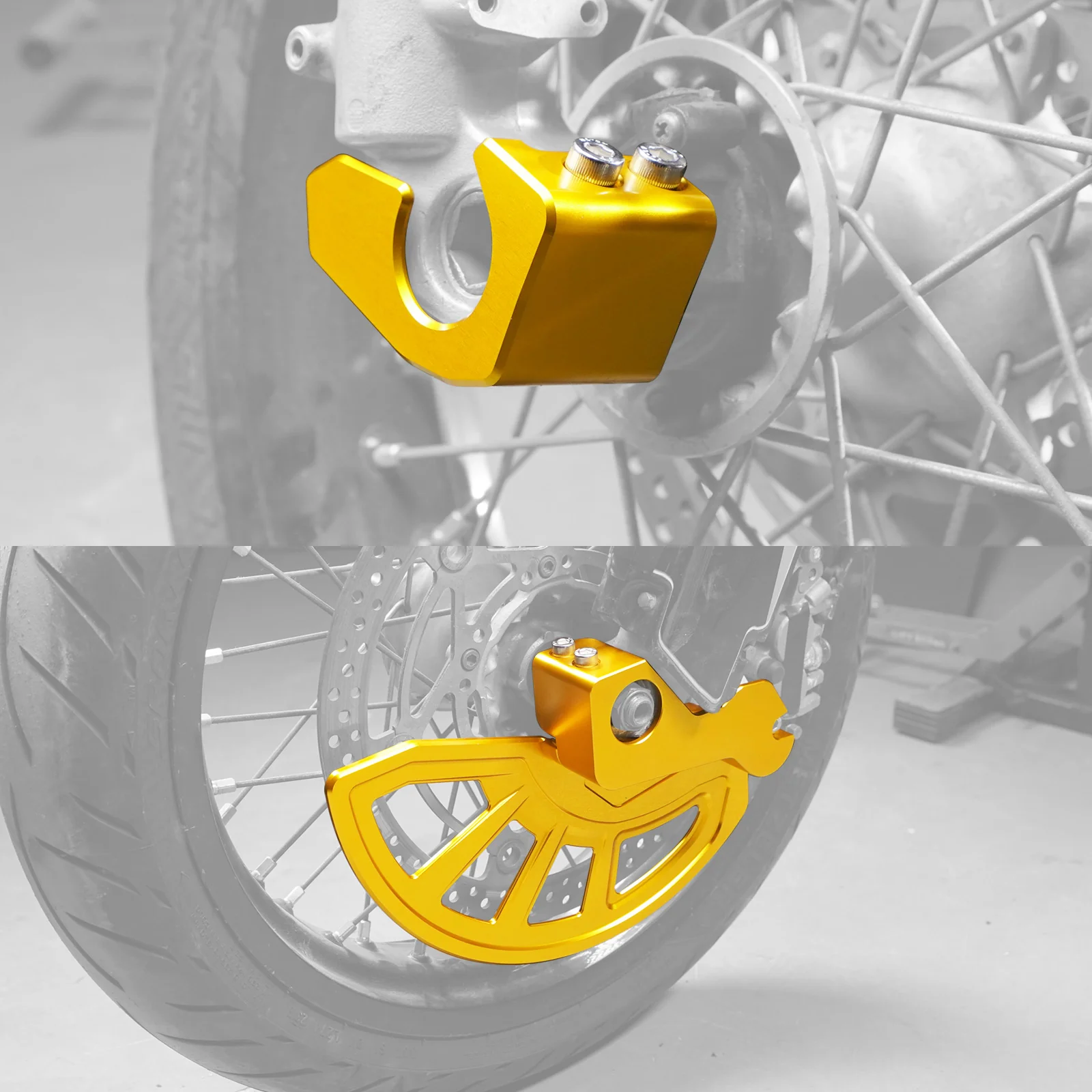 Front Brake Disc Guard For Suzuki DRZ400SM 2005-2024 - Image 2