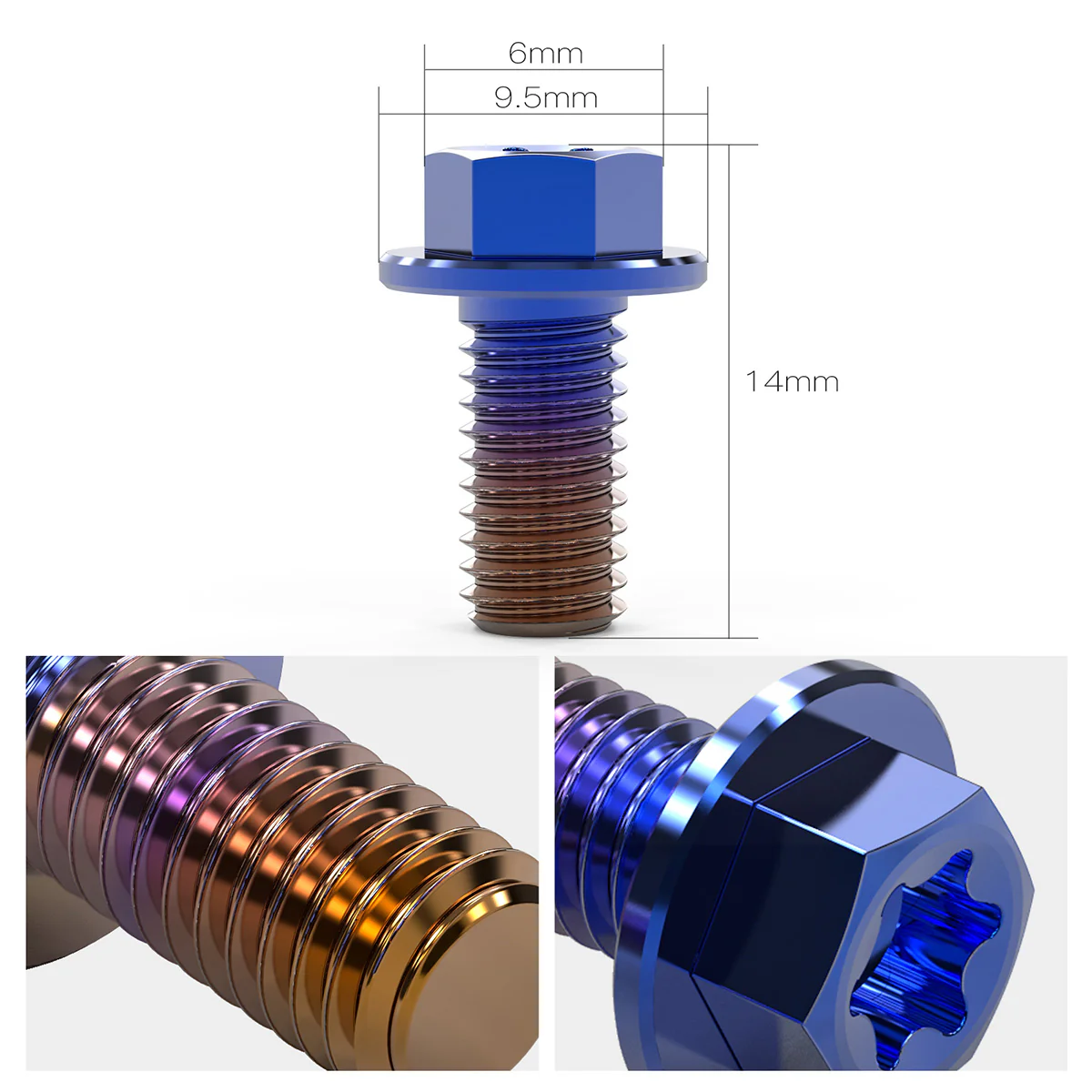 Front Brake Disc Pad Screws Kit For Surron Light Bee X/ S/ L1E Segway X160 X260 - Image 7