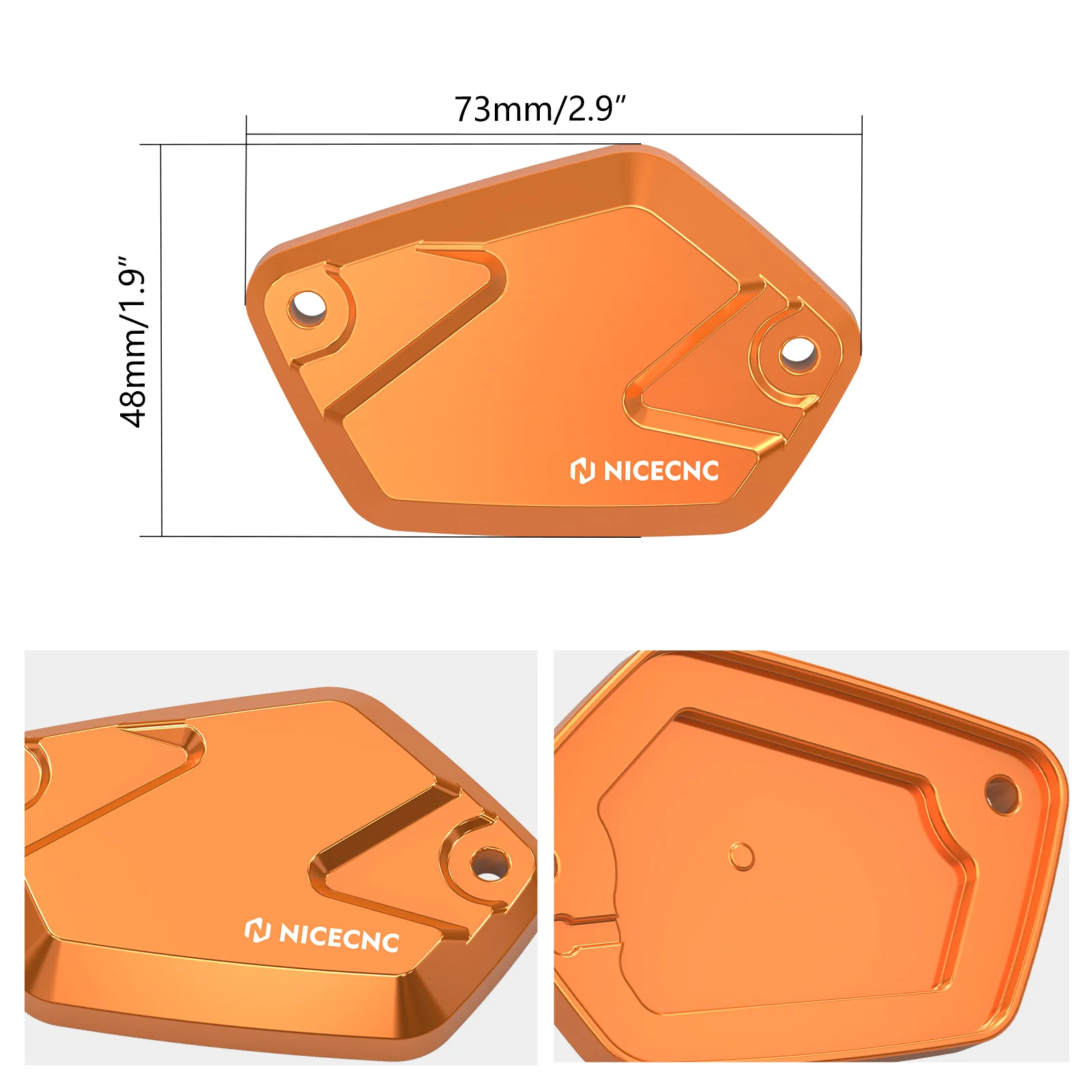 Front Brake Fluid Reservoir Cover For KTM 390 250 125 Duke 2024 - Image 7