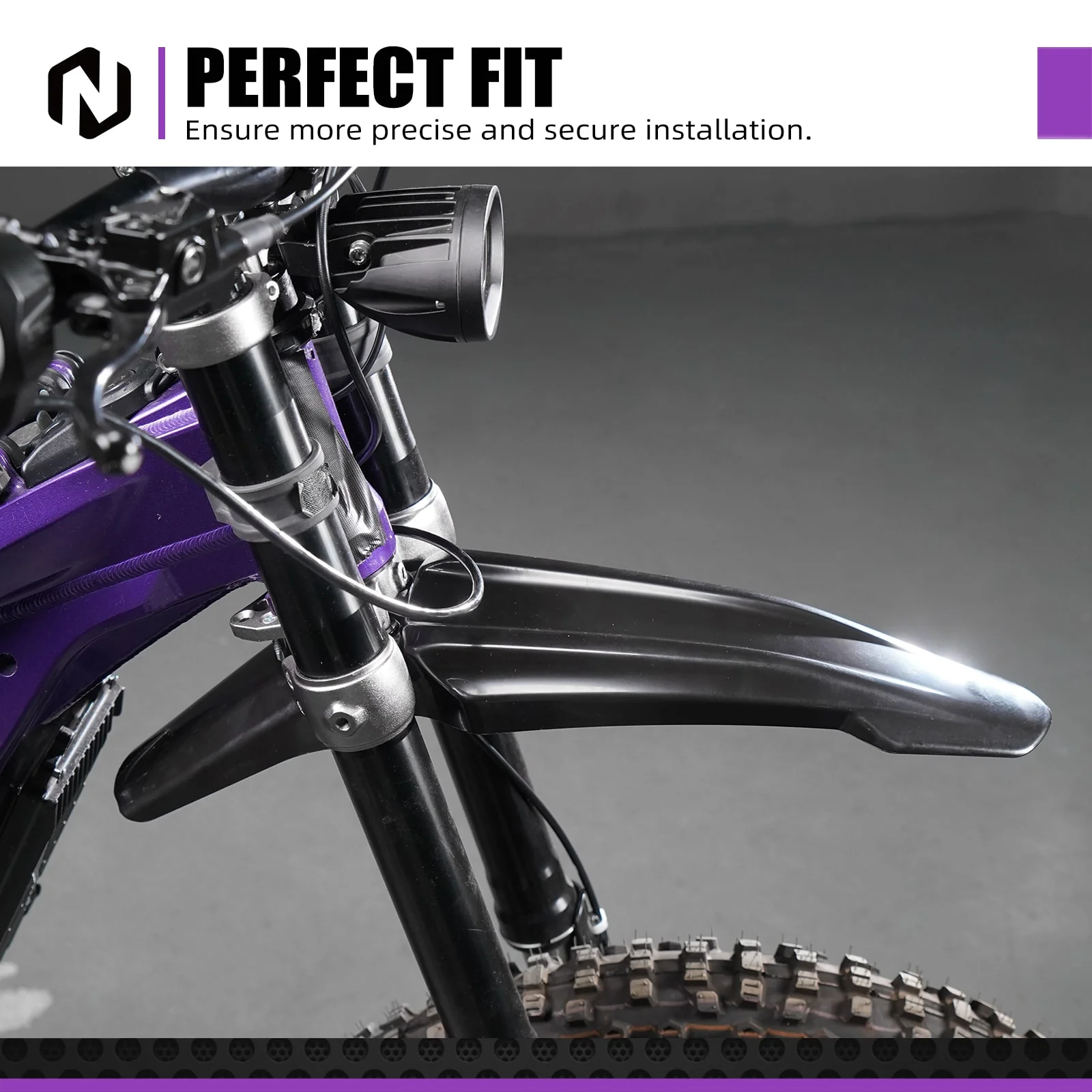 Front Fender Mud Guard For Surron Light Bee X/S 2022-2024 - Image 2