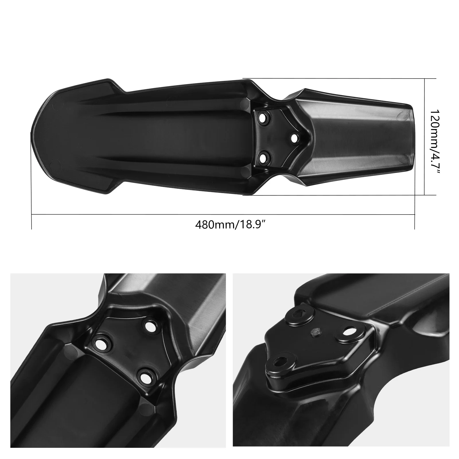 Front Fender Mud Guard For Surron Light Bee X/S 2022-2024 - Image 4