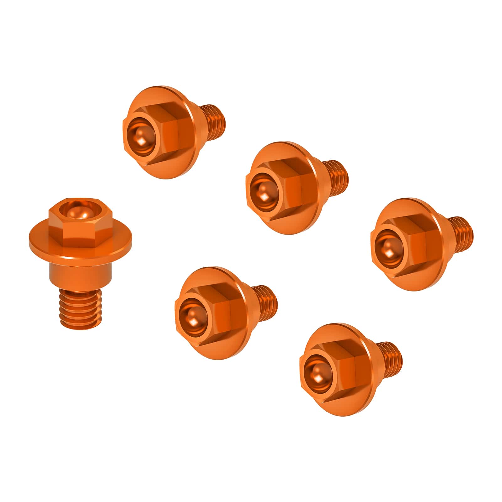 6 x Front Fork Guard Bolts Screws For KTM 690 Enduro/R 2008-2022 Husqvarna 125-501 TC/FC/TE/FE/TX/FX 2014-2022 - Image 6
