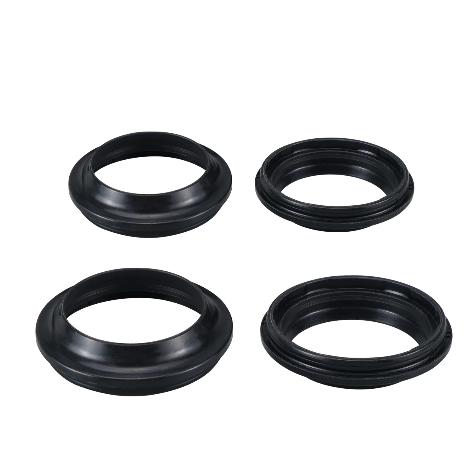 Front Fork Oil Seals Dust Seals Kit For Yamaha Kawasaki Honda Triumph - Image 4