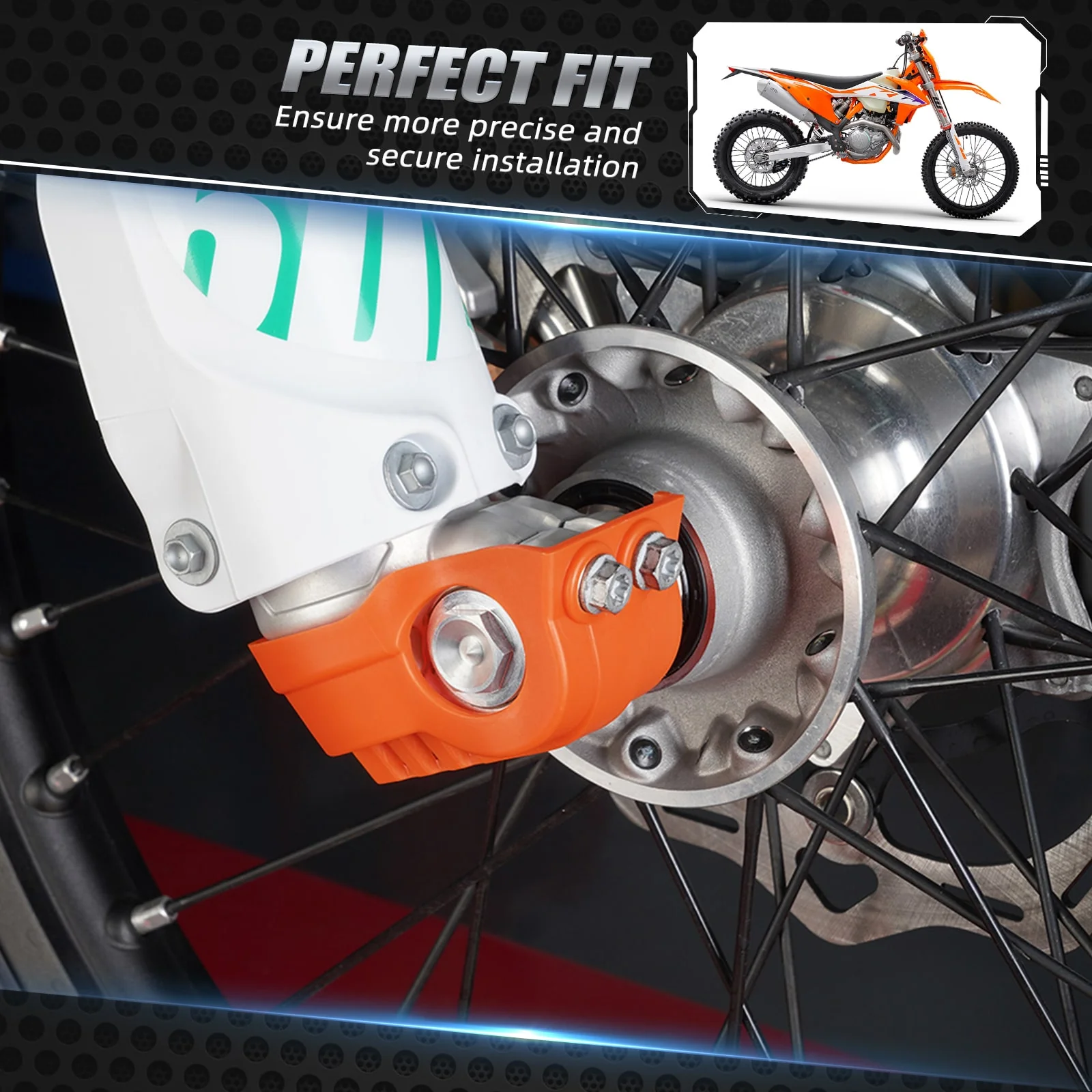 Front Leg Shoes Cover Guard Protector for KTM/Husqvarna/Gasgas - Image 3