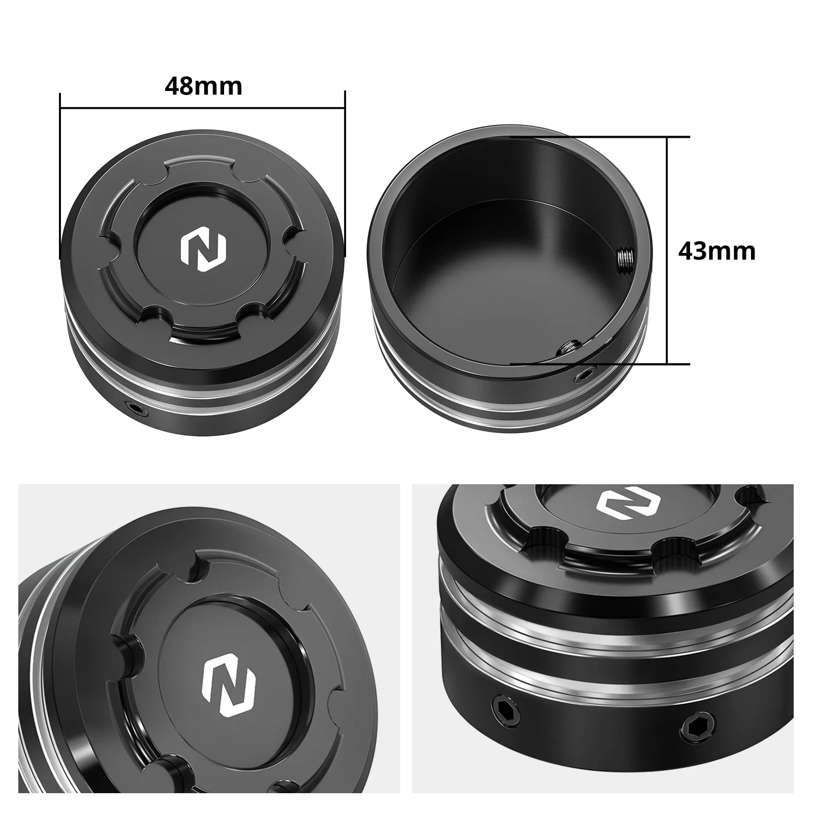 Rear Axle Nut Covers Caps For Harley Sportster S 1250 Pan America - Image 13